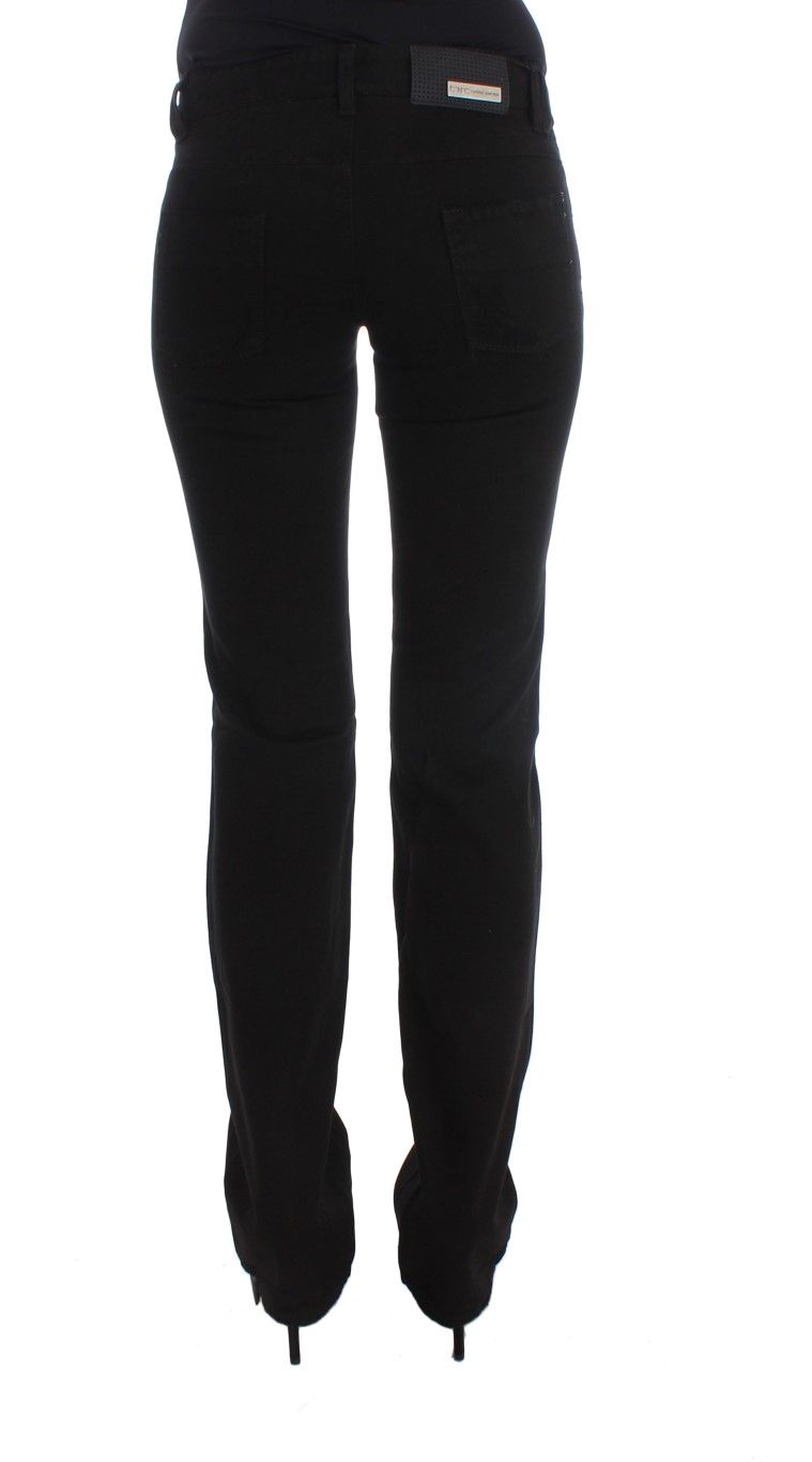 Cotton Slim Fit Bootcut Women's Jeans - Costume National - Modalova