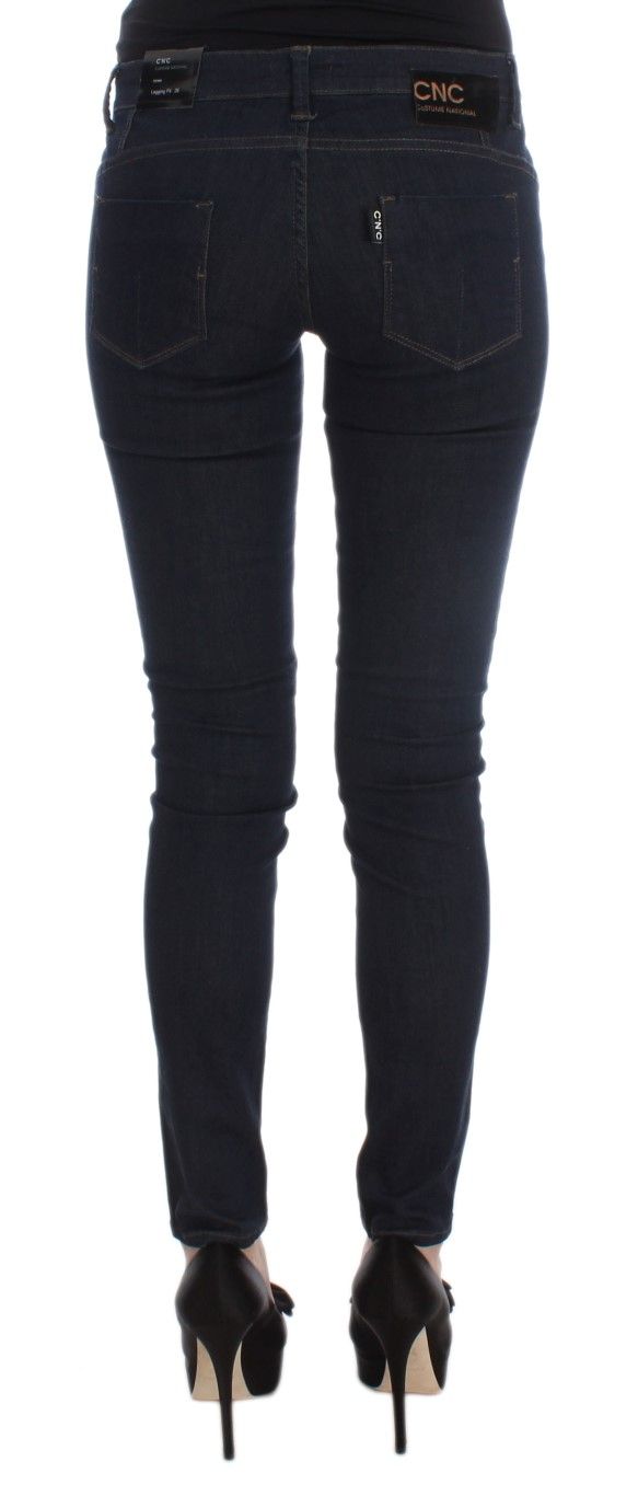 Cotton Blend Slim Fit Women's Jeans - Costume National - Modalova