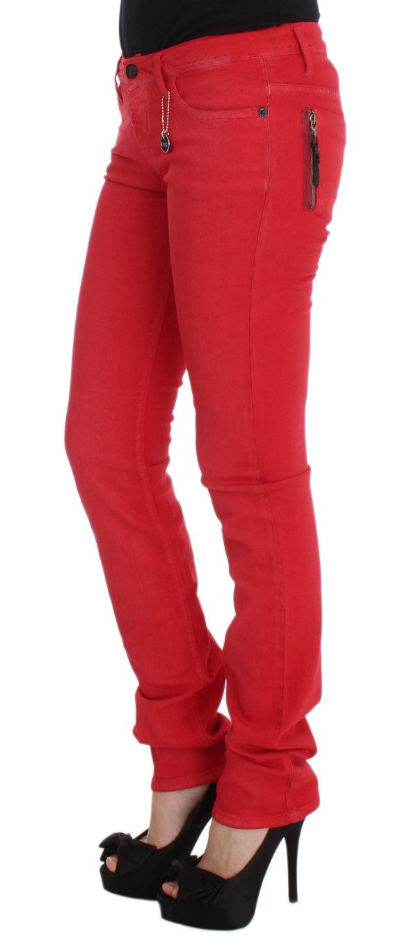 Cotton Blend Super Slim Fit Women's Jeans - Costume National - Modalova