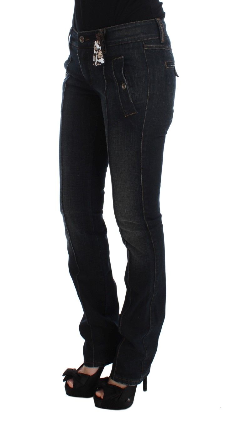 Wash Cotton Slim Fit Women's Jeans - Ermanno Scervino - Modalova
