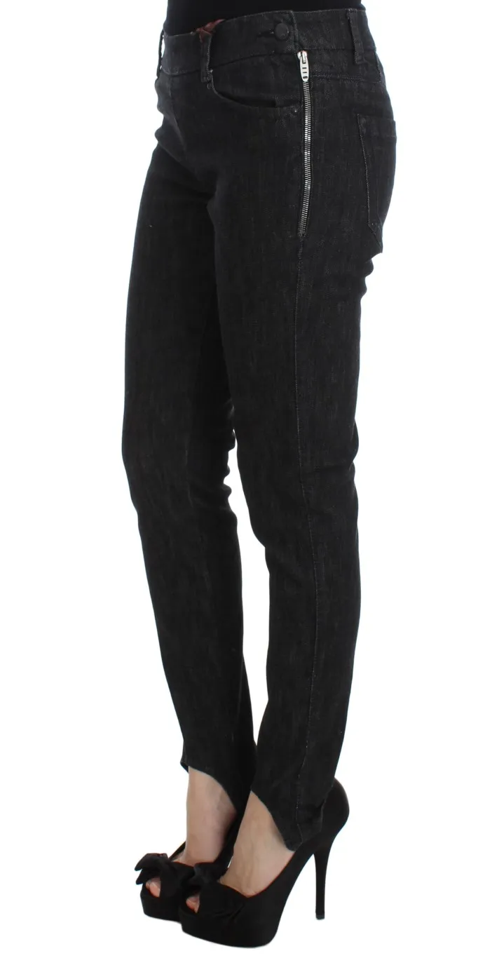 Cotton Slim Fit Denim Women's Jeans - Ermanno Scervino - Modalova