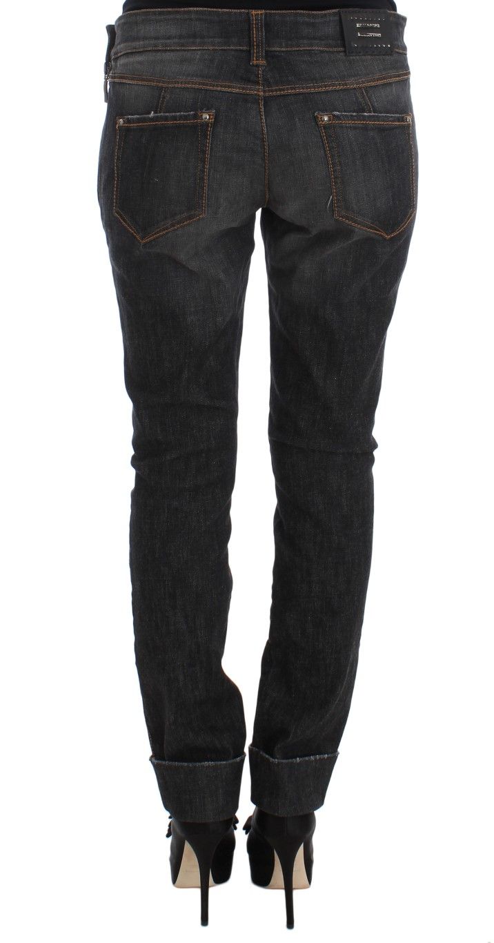 Cotton Slim Fit Denim Women's Jeans - Ermanno Scervino - Modalova