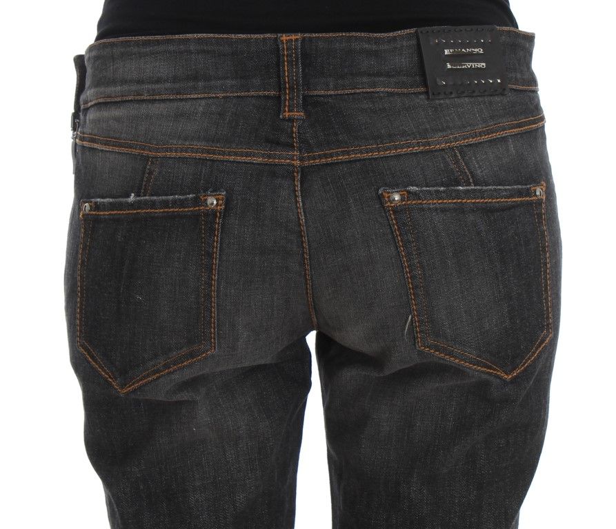 Cotton Slim Fit Denim Women's Jeans - Ermanno Scervino - Modalova