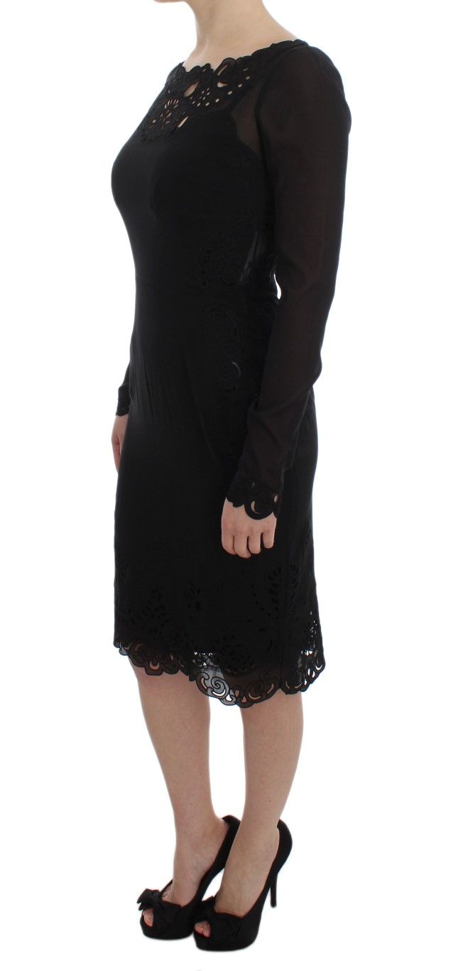 Silk Stretch Sheath Women's Dress - Dolce & Gabbana - Modalova