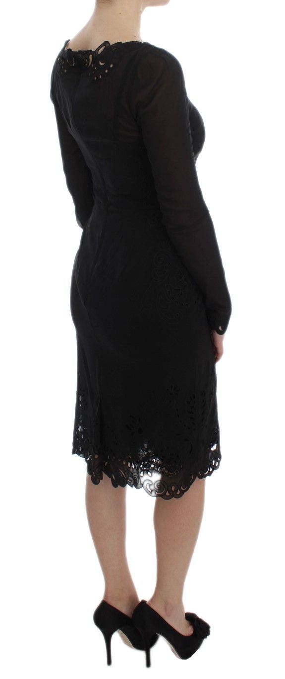 Silk Stretch Sheath Women's Dress - Dolce & Gabbana - Modalova