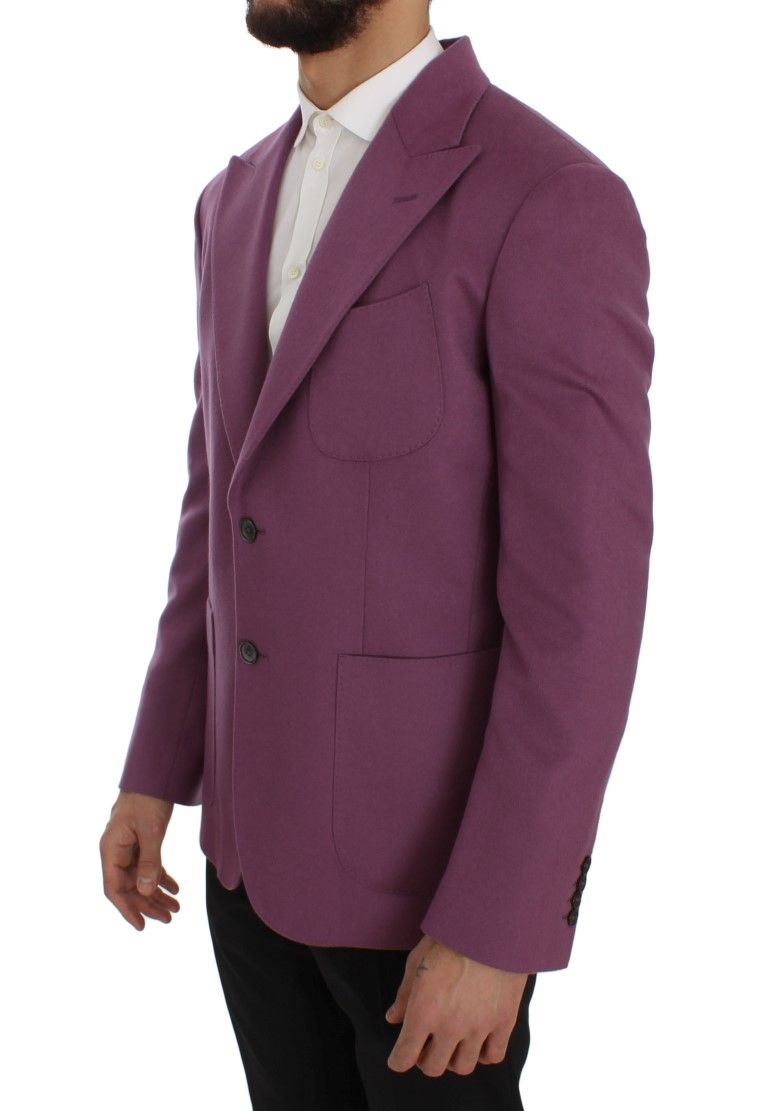 Cashmere Slim Fit Blazer Men's Jacket - Dolce & Gabbana - Modalova