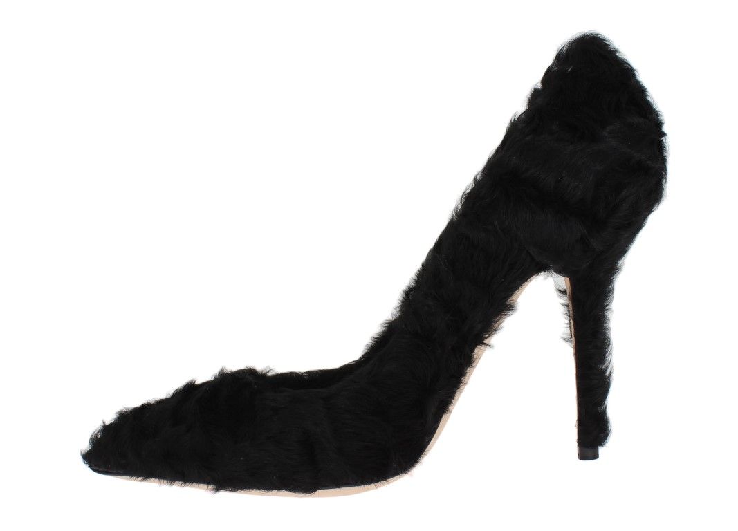 Xiangao Lamb Fur Leather Women's Pumps - Dolce & Gabbana - Modalova