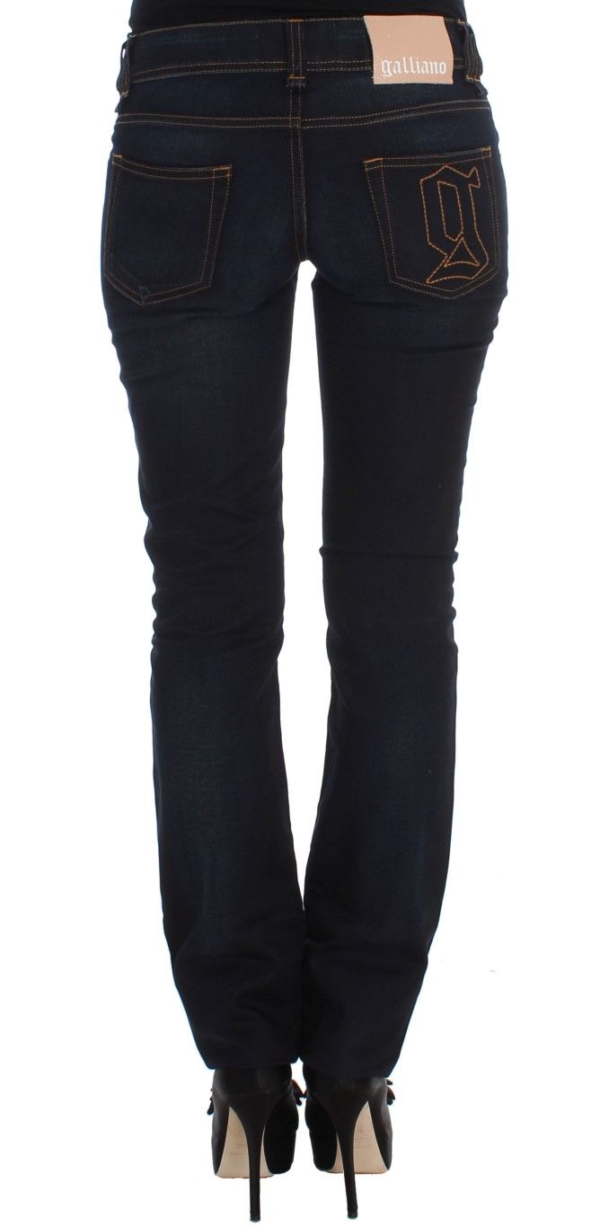 Wash Cotton Slim Fit Women's Jeans - John Galliano - Modalova