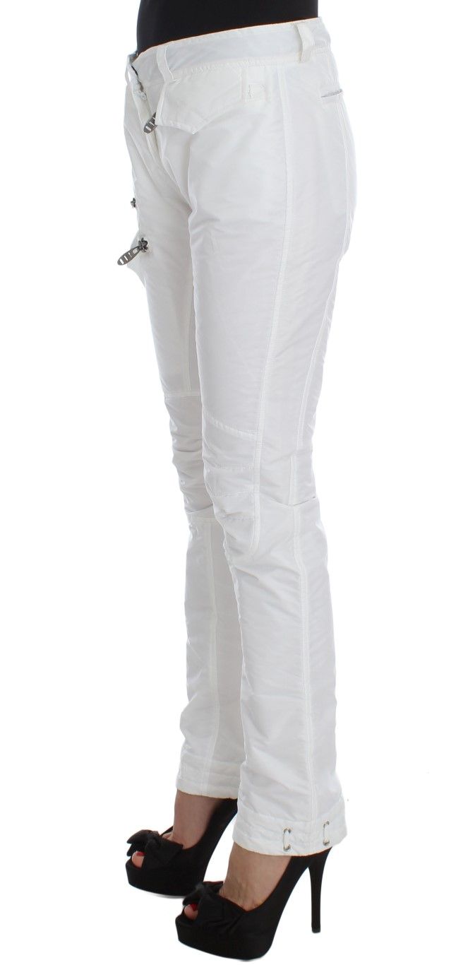 Nylon Padded Slim Fit Cargo Women's Pants - Ermanno Scervino - Modalova