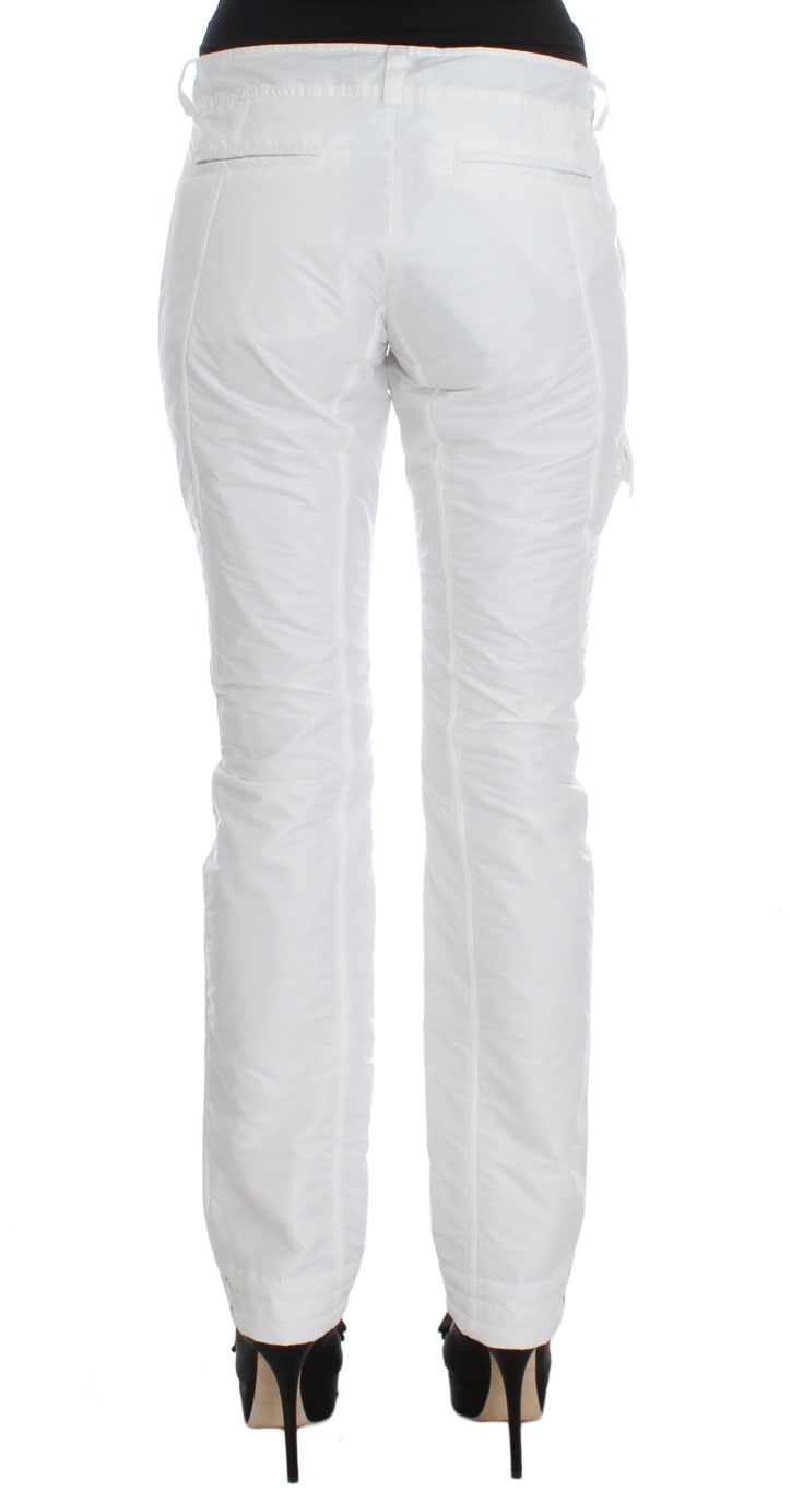 Nylon Padded Slim Fit Cargo Women's Pants - Ermanno Scervino - Modalova