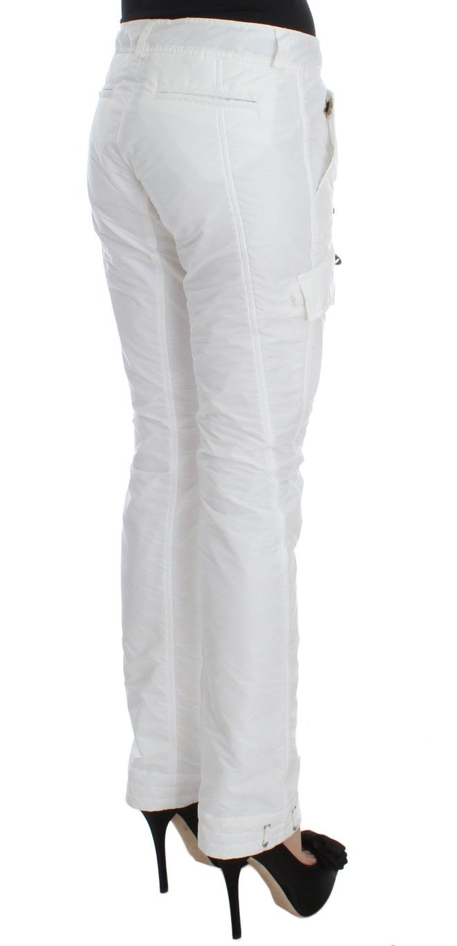Nylon Padded Slim Fit Cargo Women's Pants - Ermanno Scervino - Modalova