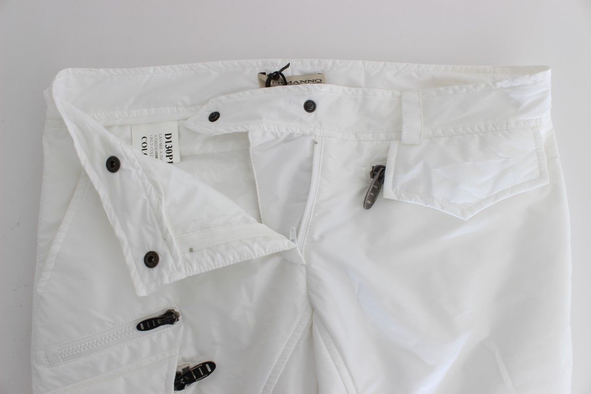 Nylon Padded Slim Fit Cargo Women's Pants - Ermanno Scervino - Modalova