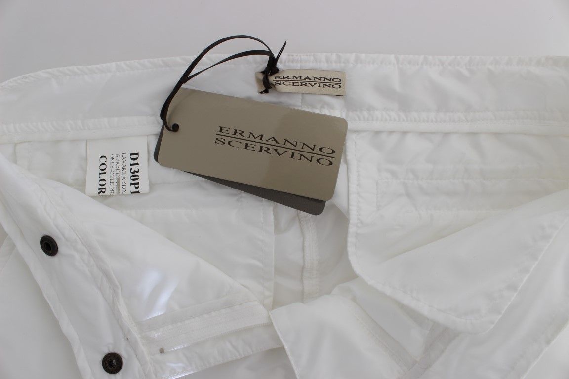 Nylon Padded Slim Fit Cargo Women's Pants - Ermanno Scervino - Modalova