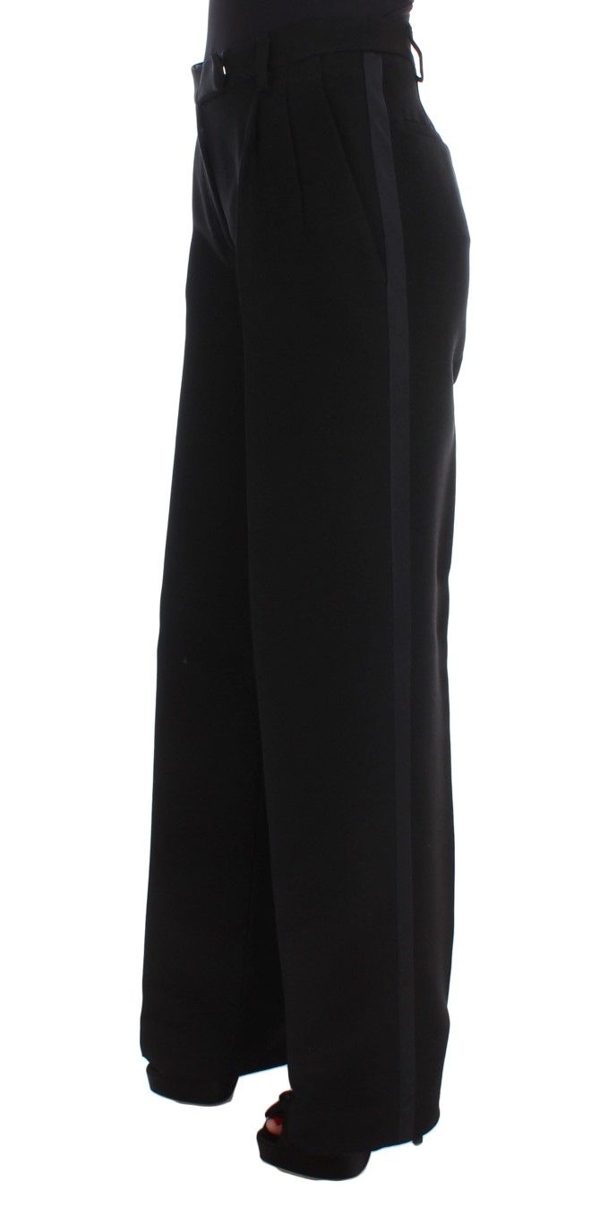 Striped Cotton Blend Wide Legs Women's Pants - Ermanno Scervino - Modalova