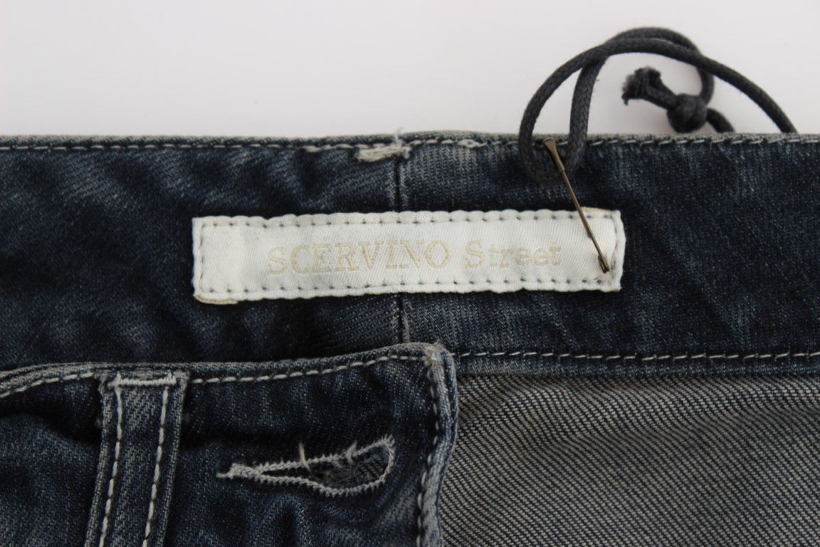 Cotton Blend Slim Fit Women's Jeans - Ermanno Scervino - Modalova