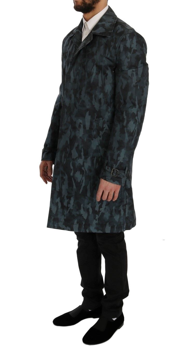 Camouflage Men's Men's Trench - Dolce & Gabbana - Modalova