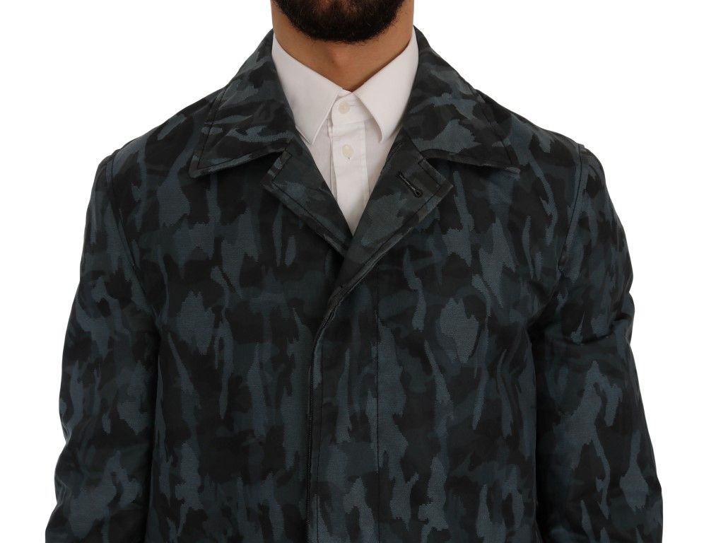 Camouflage Men's Men's Trench - Dolce & Gabbana - Modalova