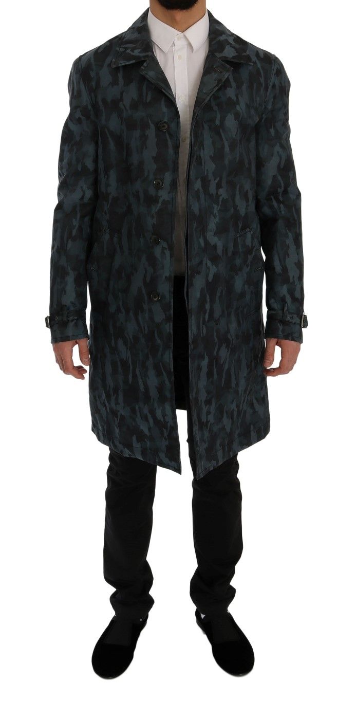 Camouflage Men's Men's Trench - Dolce & Gabbana - Modalova