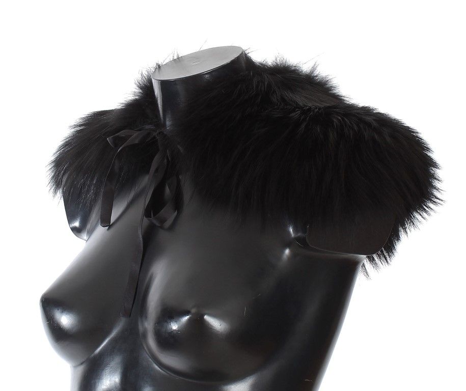Fox Fur Collar Women's Scarf - Dolce & Gabbana - Modalova