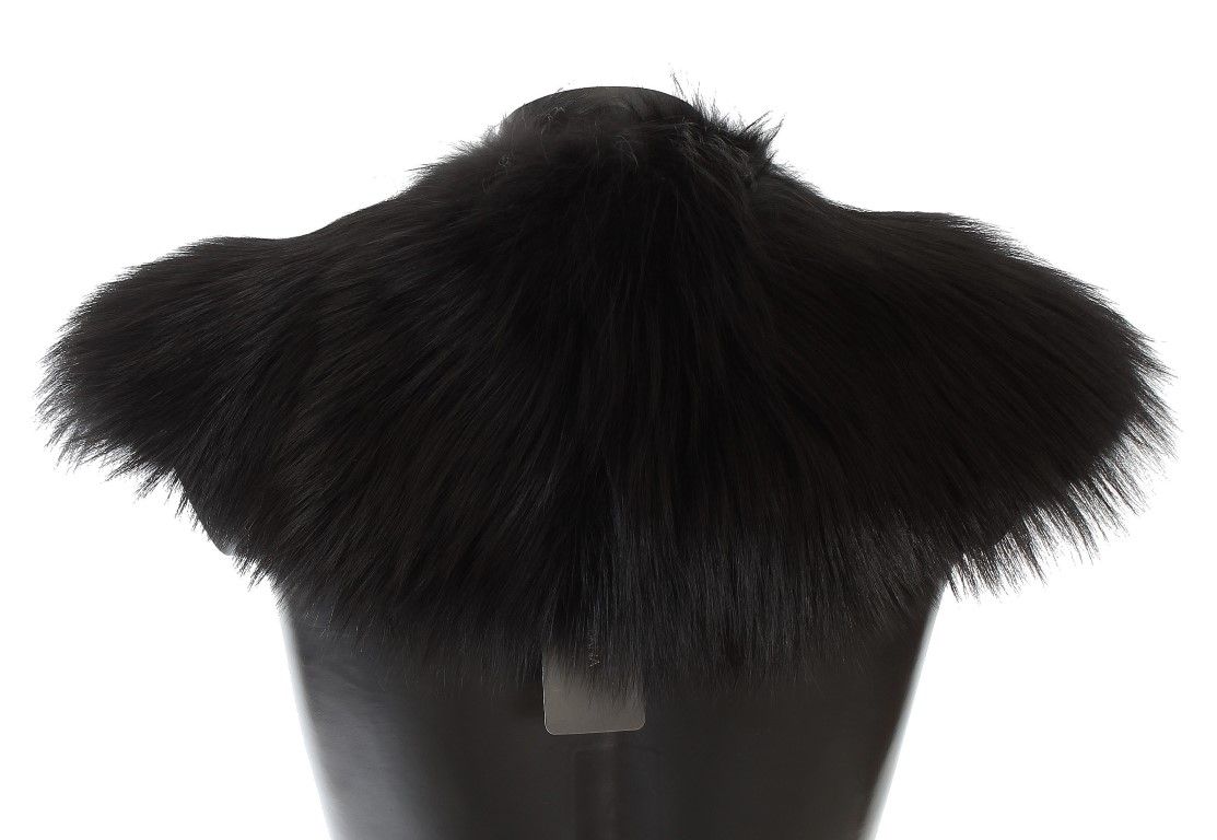 Fox Fur Collar Women's Scarf - Dolce & Gabbana - Modalova