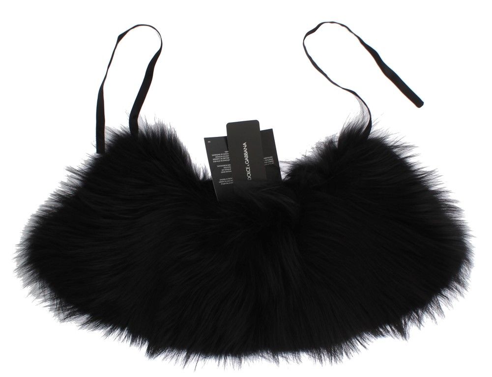 Fox Fur Collar Women's Scarf - Dolce & Gabbana - Modalova