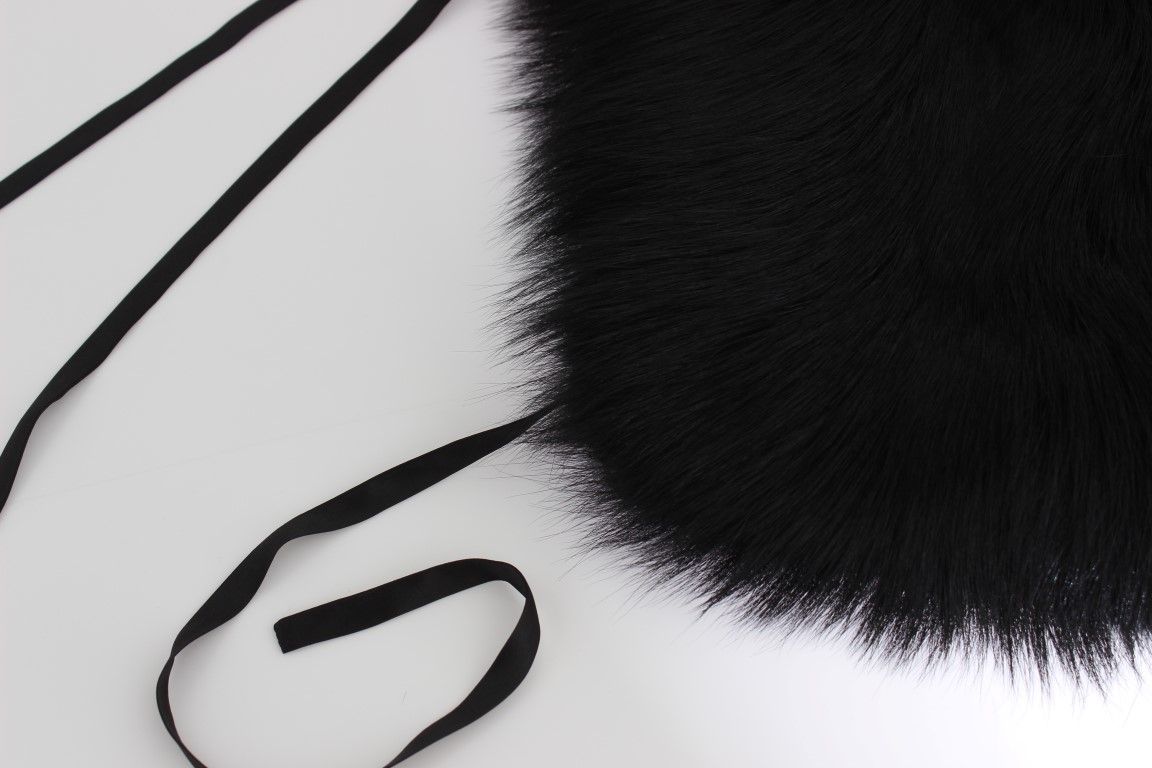 Fox Fur Shoulder Wrap Cover Collar Women's Scarf - Dolce & Gabbana - Modalova