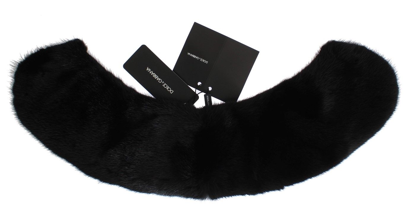Mink Fur Shoulder Collar Women's Scarf - Dolce & Gabbana - Modalova
