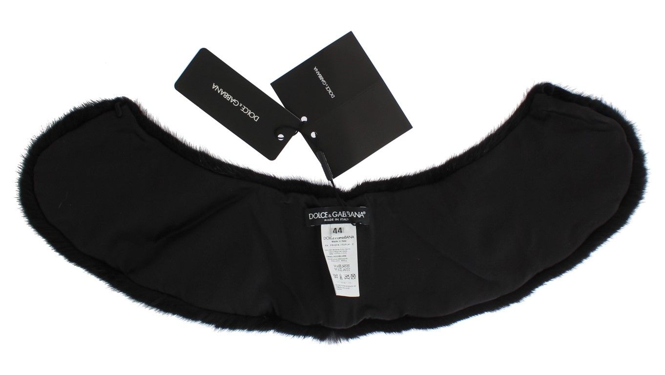 Mink Fur Shoulder Collar Women's Scarf - Dolce & Gabbana - Modalova