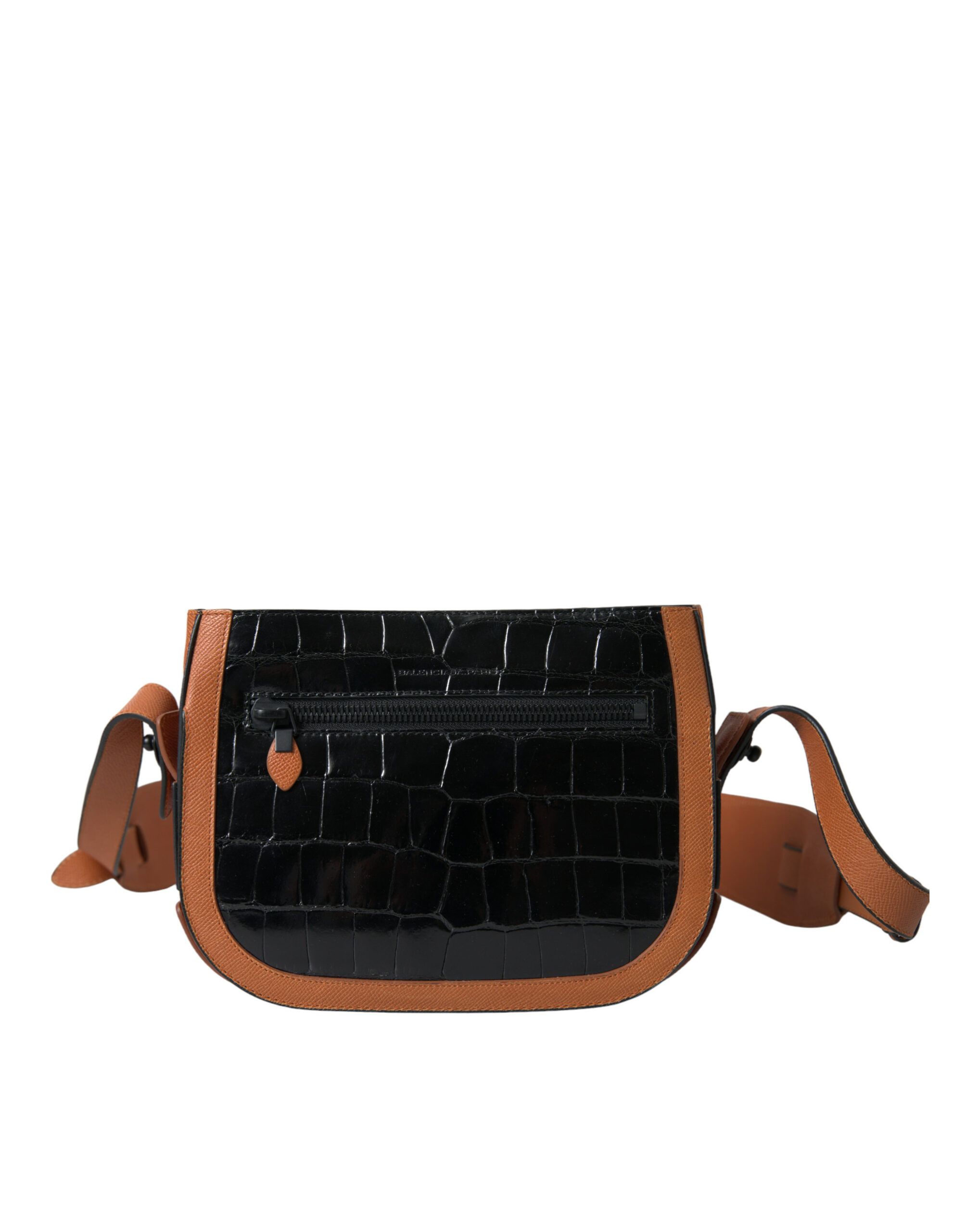 Black Brown Exotic Skin Leather Shoulder Camera Purse Women's Bag - Balenciaga - Modalova