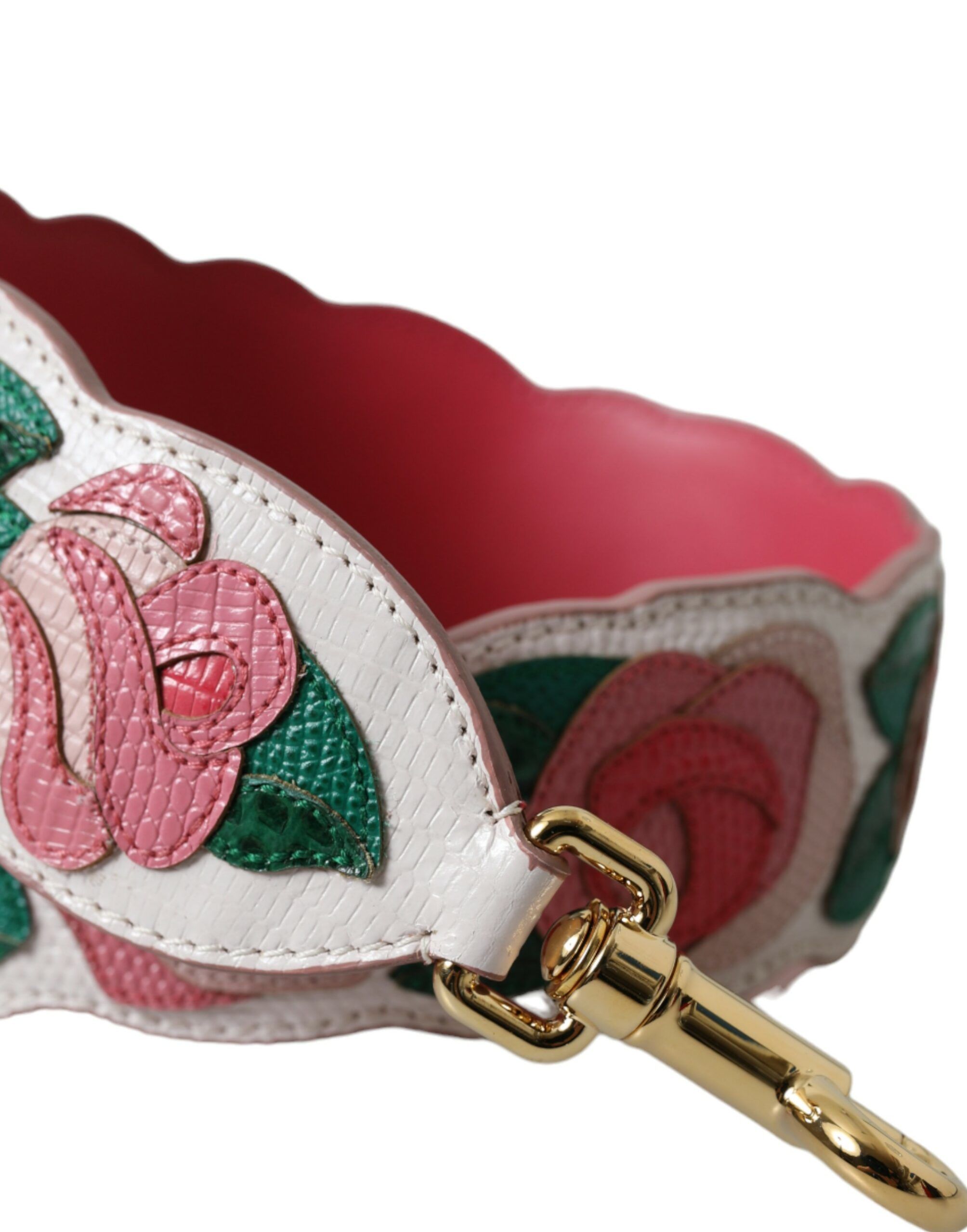 Floral Leather Accessory Shoulder Women's Strap - Dolce & Gabbana - Modalova