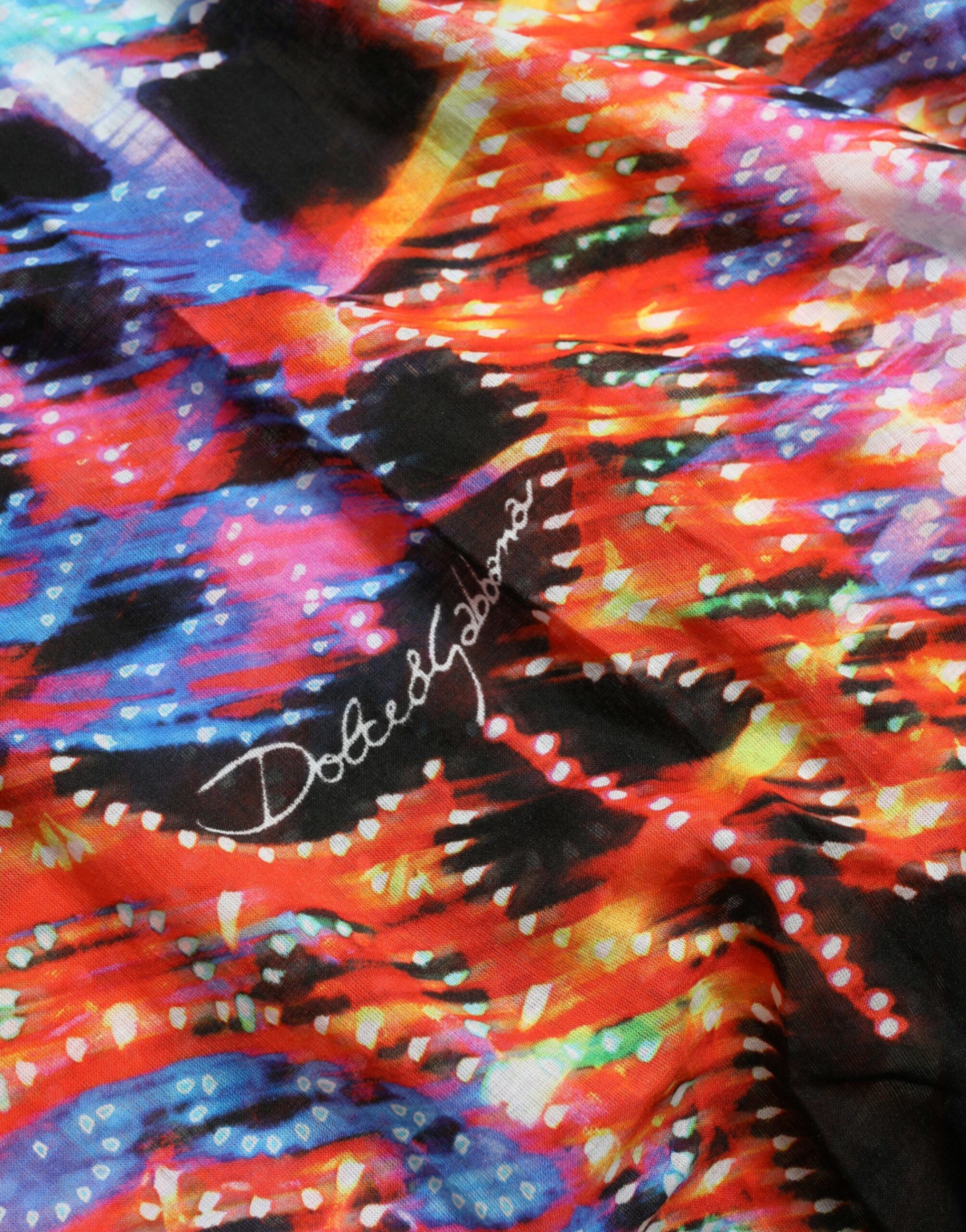 Luminarie Print Cotton Men's T-shirt - Dolce & Gabbana - Modalova