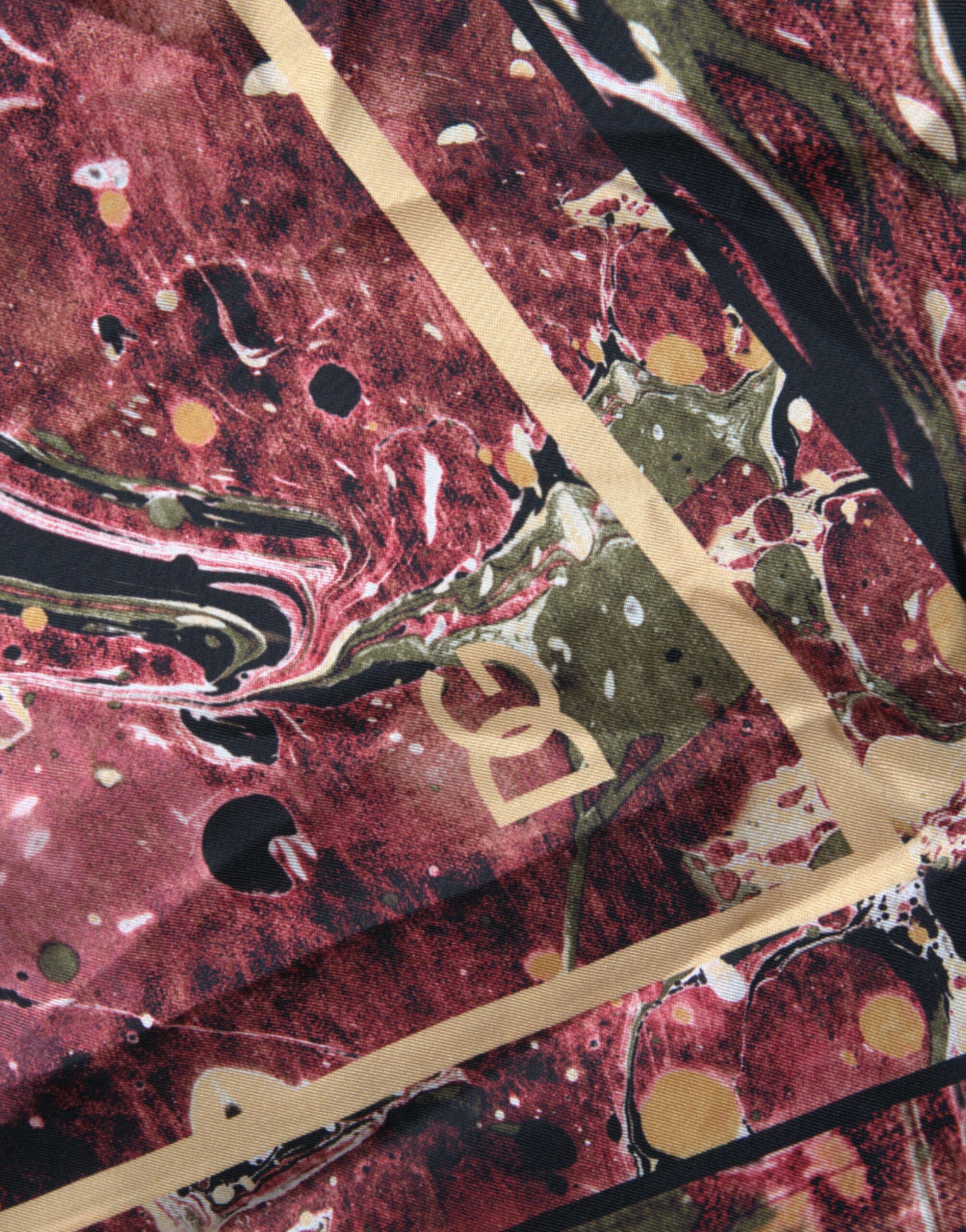 Button Down Silk Men's Shirt - Dolce & Gabbana - Modalova