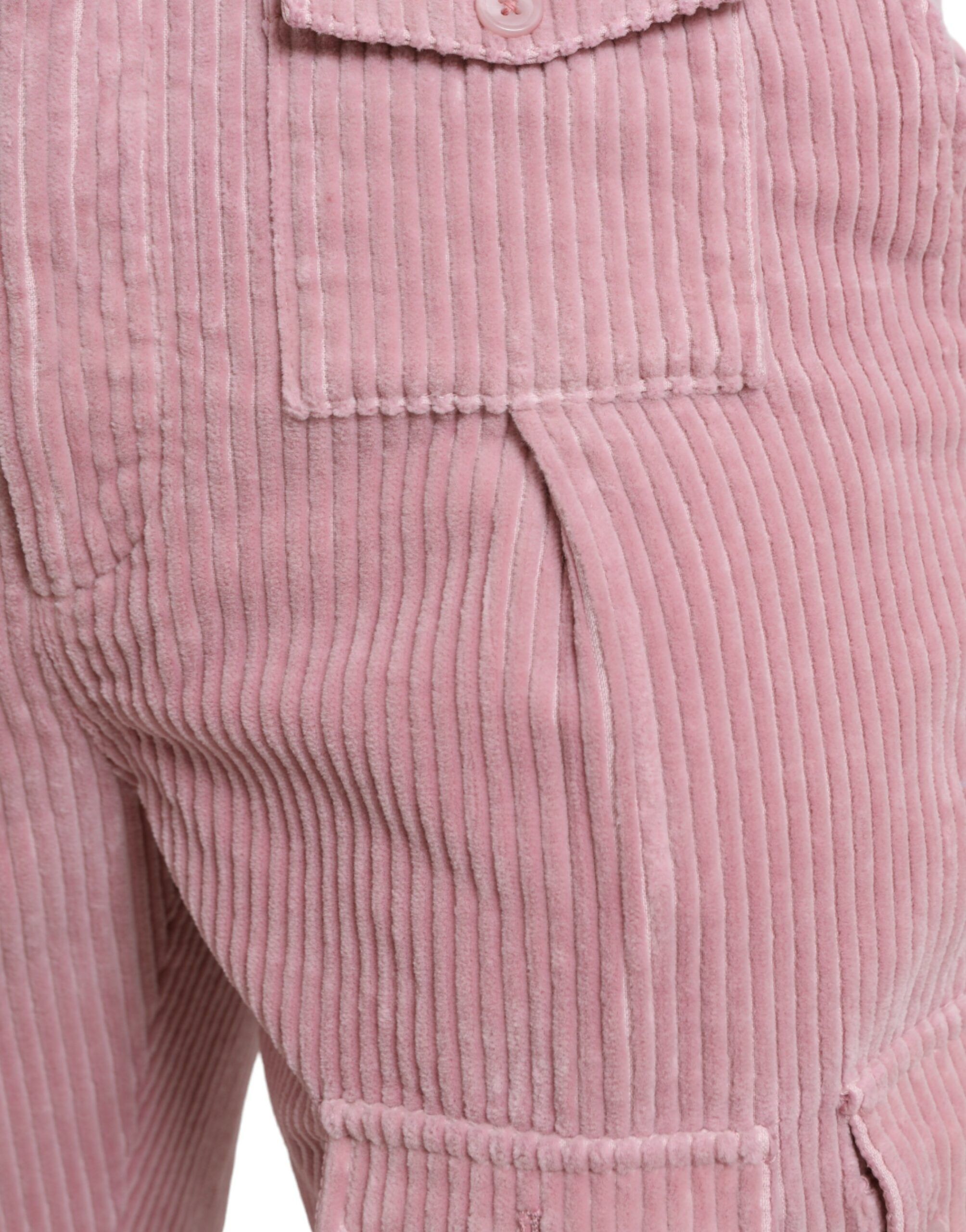 Corduroy Cotton Stretch Skinny Cargo Men's Jeans - Dolce & Gabbana - Modalova