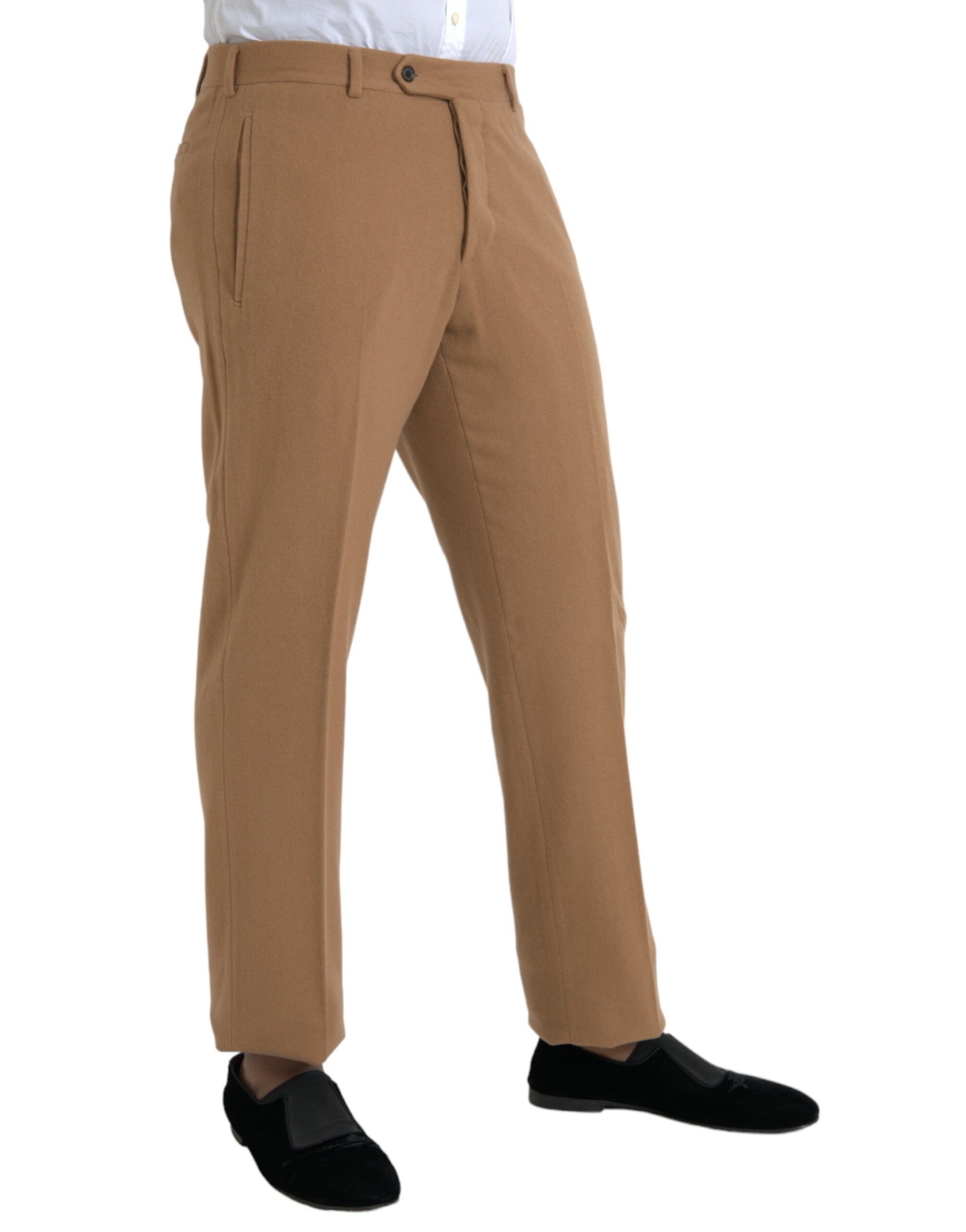 Cashmere Men Straight Fit Dress Men's Pants - Prada - Modalova