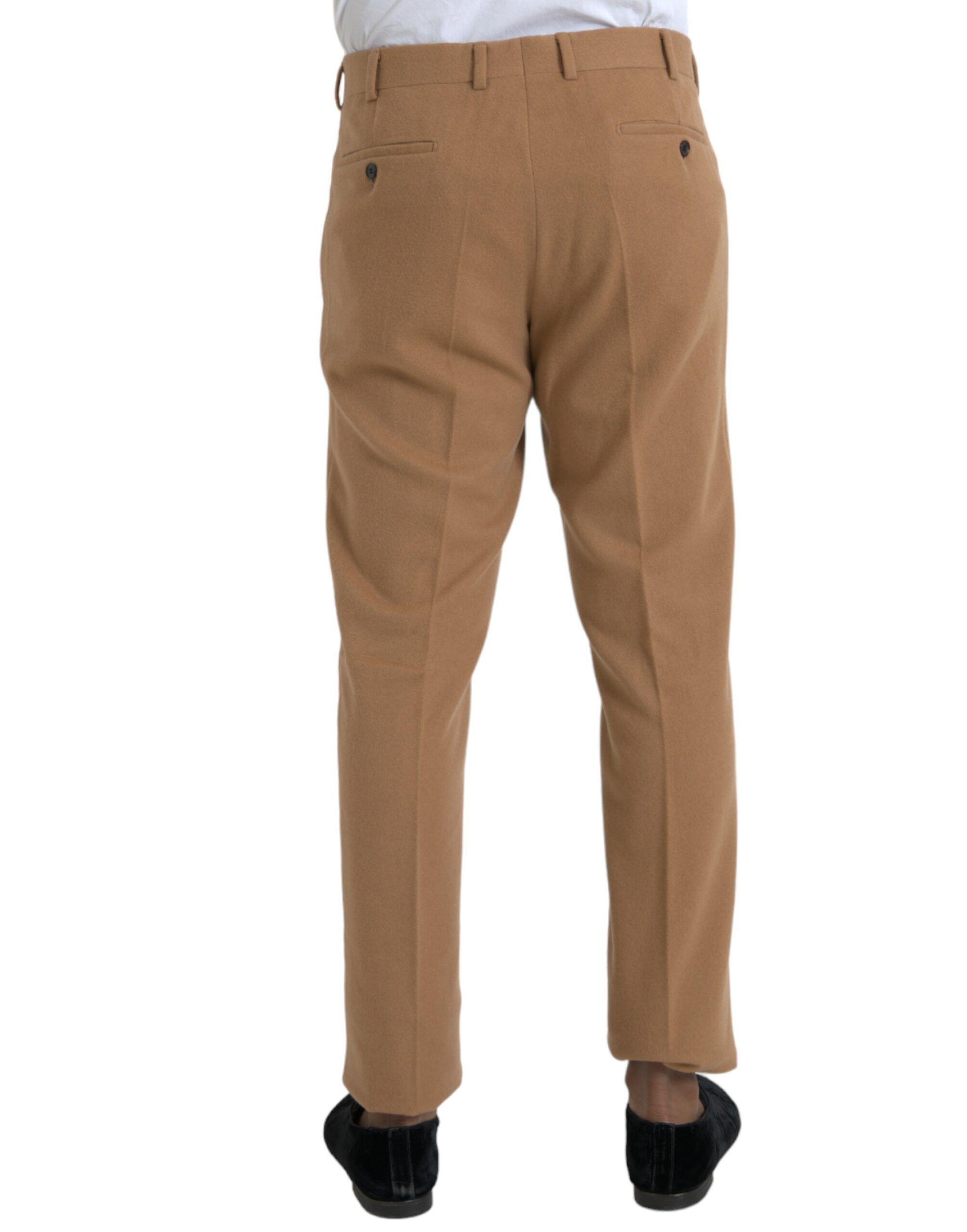 Cashmere Men Straight Fit Dress Men's Pants - Prada - Modalova