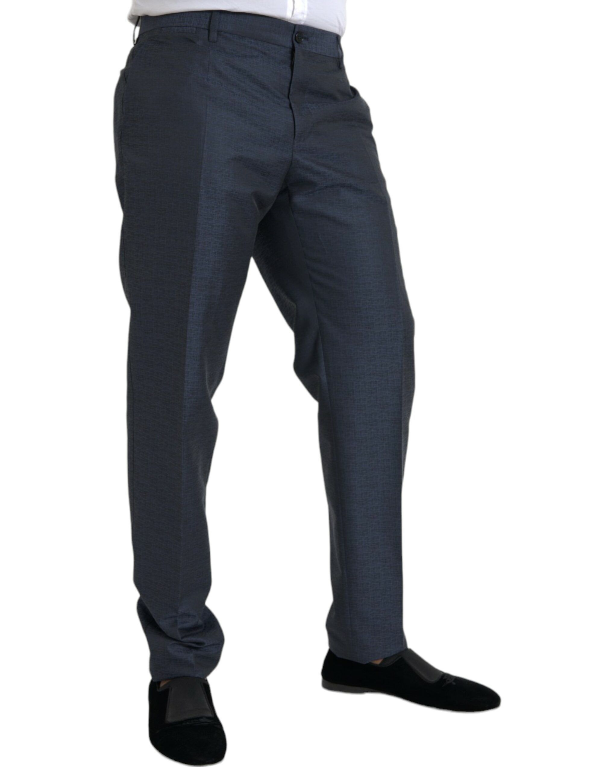Wool Men Skinny Dress Men's Pants - Dolce & Gabbana - Modalova