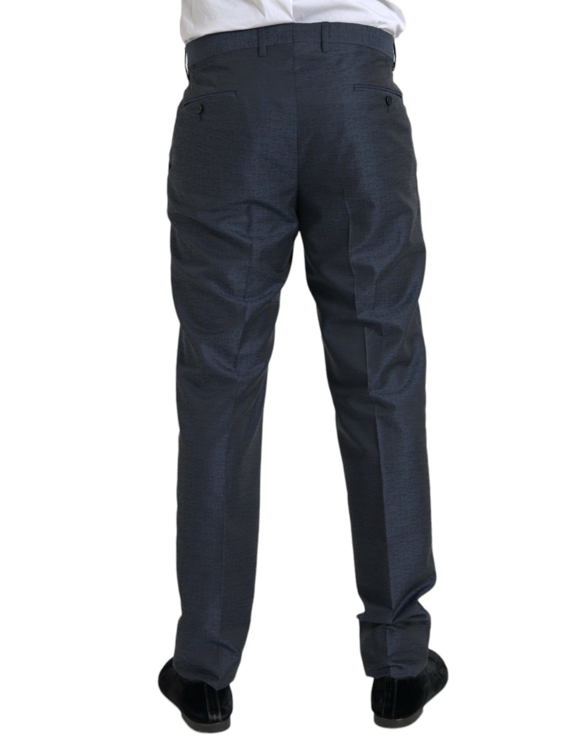 Wool Men Skinny Dress Men's Pants - Dolce & Gabbana - Modalova