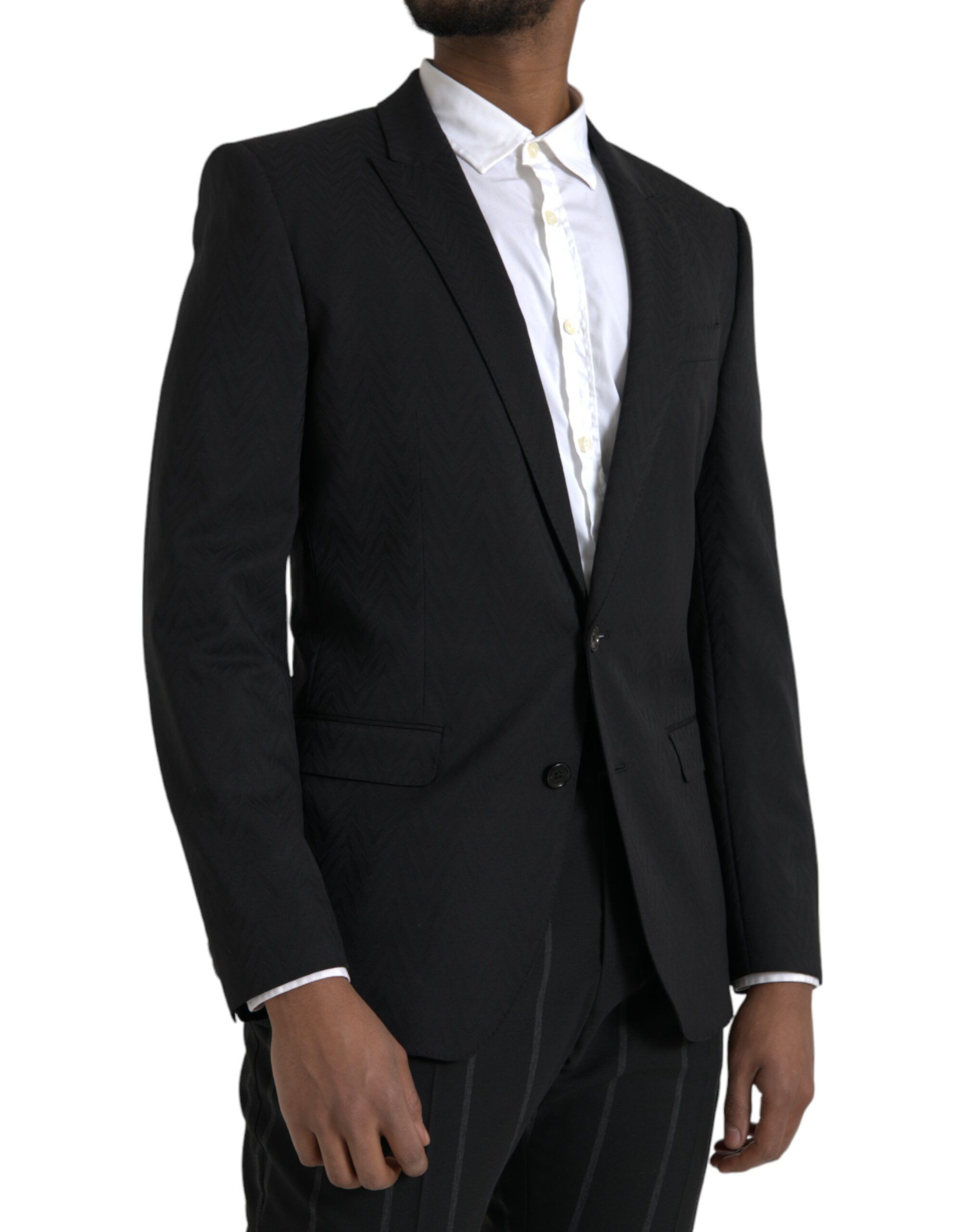 MARTINI Slim Fit Jacket Coat Men's Blazer - Dolce & Gabbana - Modalova