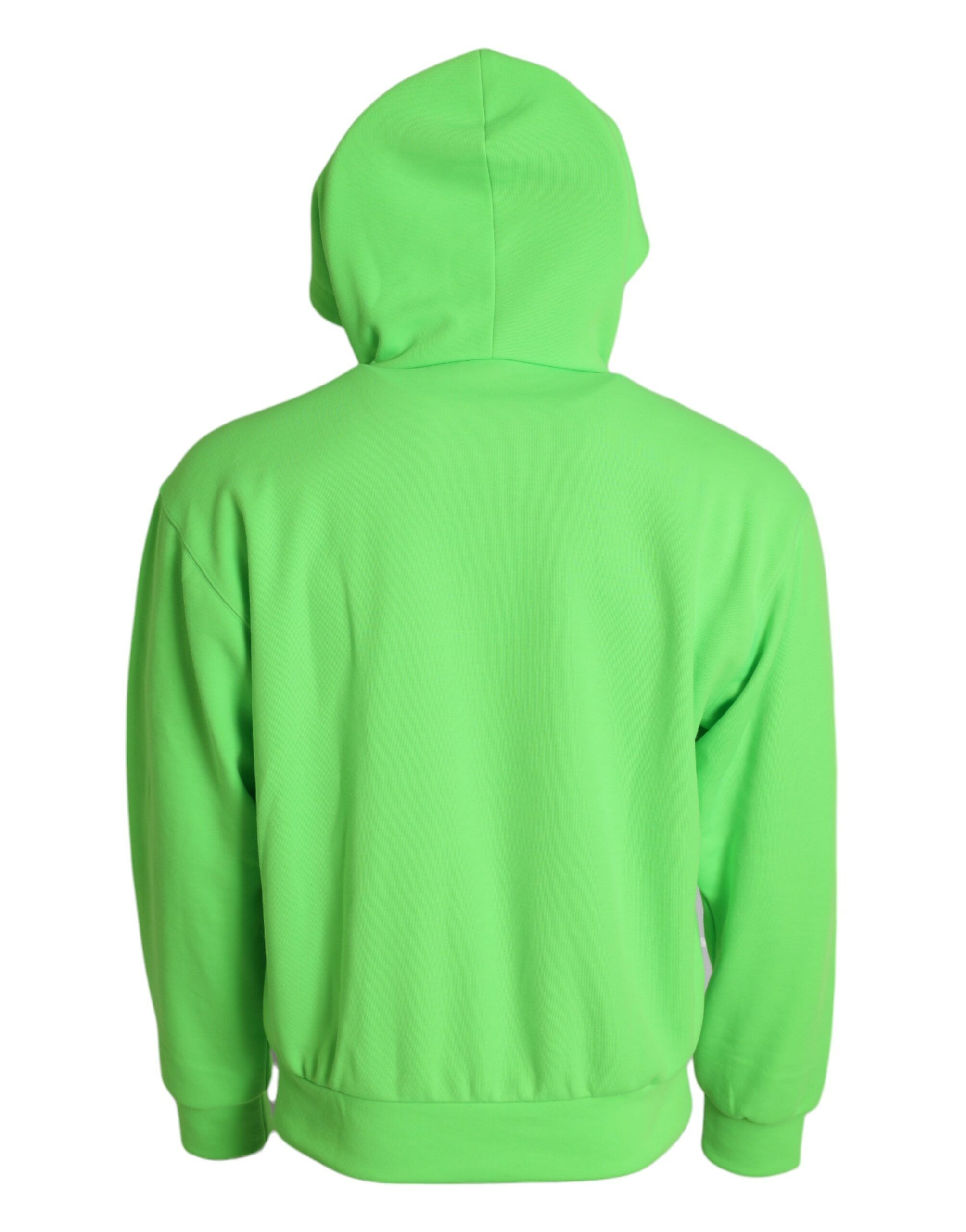 Neon Hooded Full Zip Top Men's Sweater - Dolce & Gabbana - Modalova