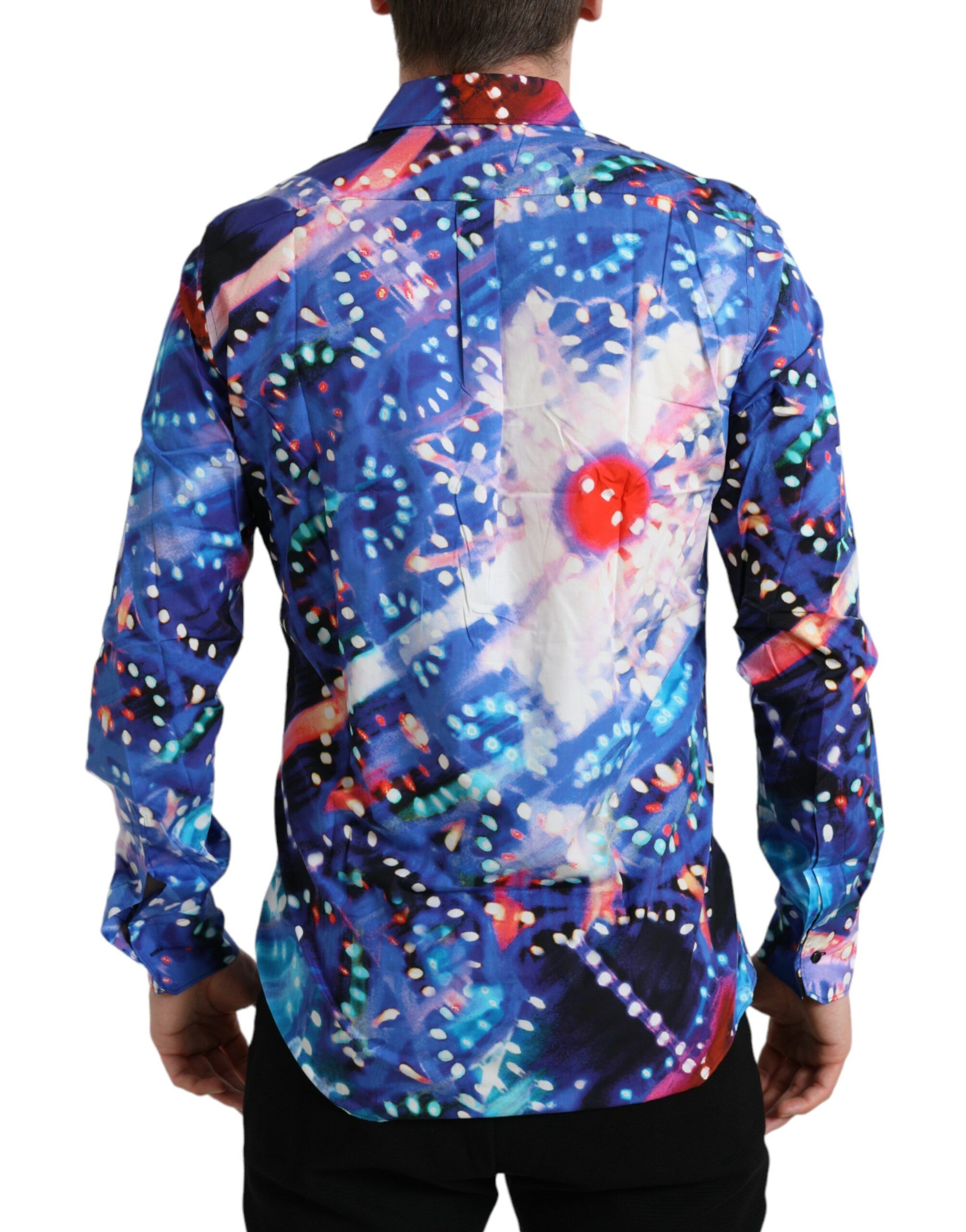 Luminarie Slim MARTINI Men's Shirt - Dolce & Gabbana - Modalova