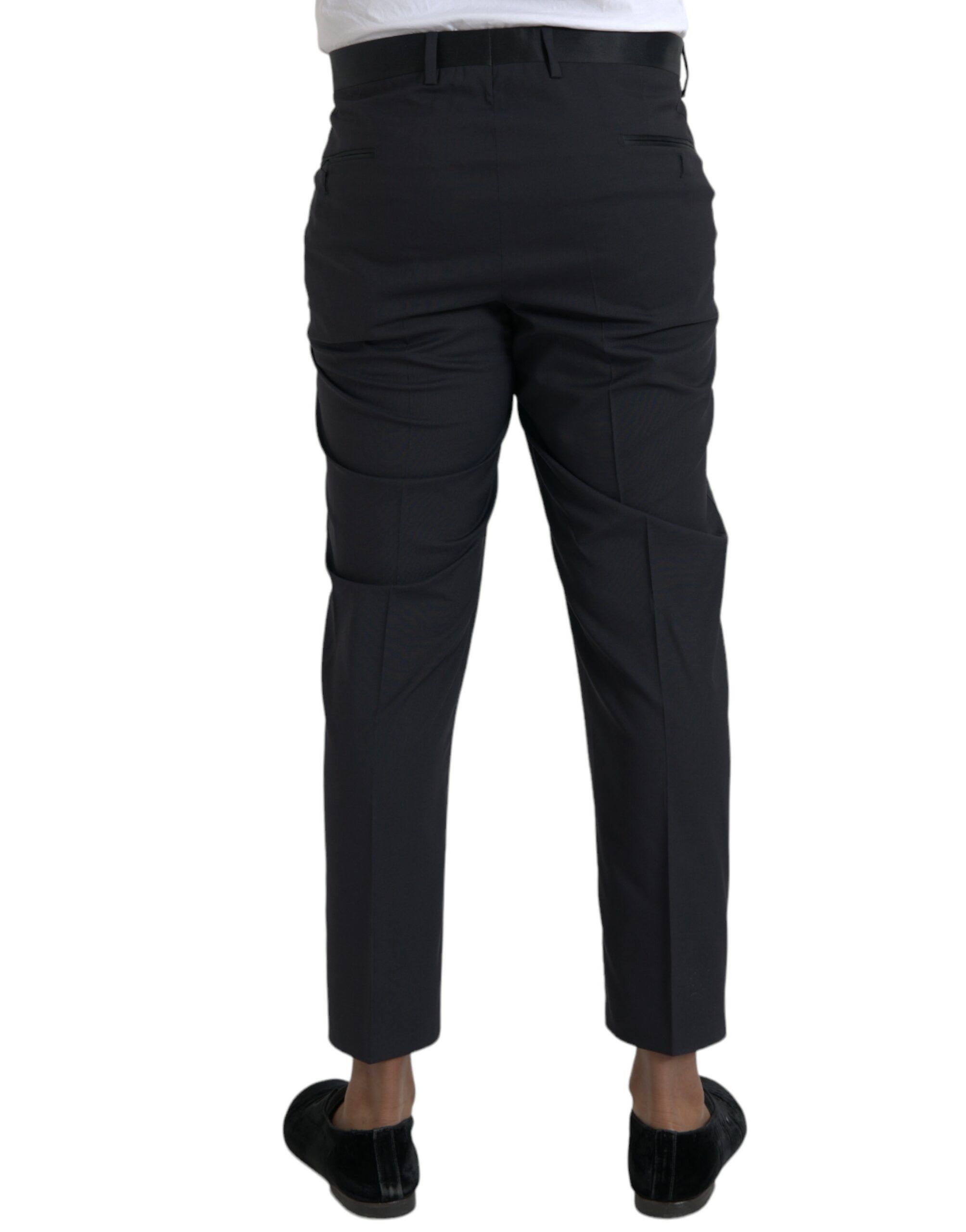 Wool Men Skinny Dress Men's Pants - Dolce & Gabbana - Modalova