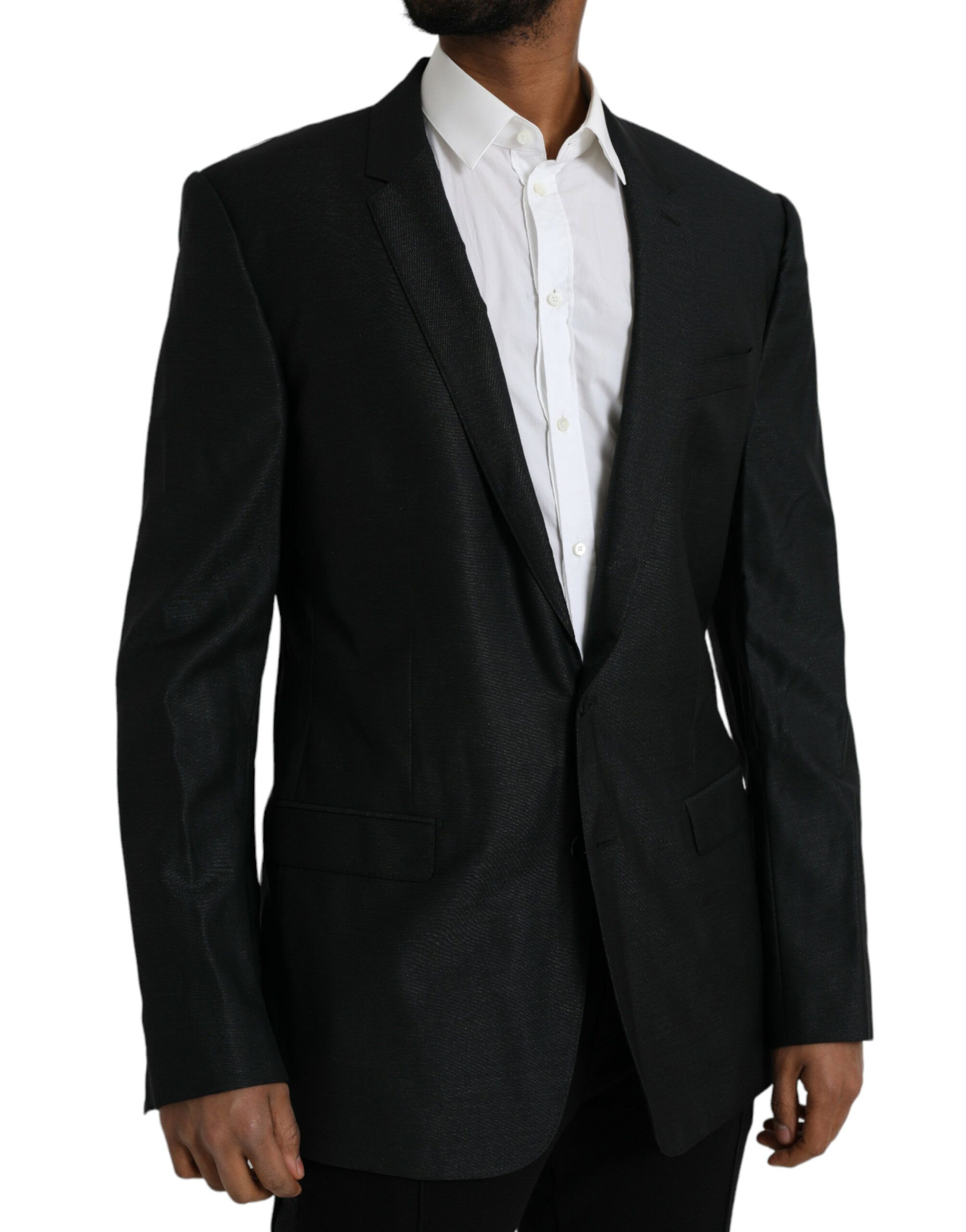 Wool Notch SingleBreasted Coat Men's Blazer - Dolce & Gabbana - Modalova