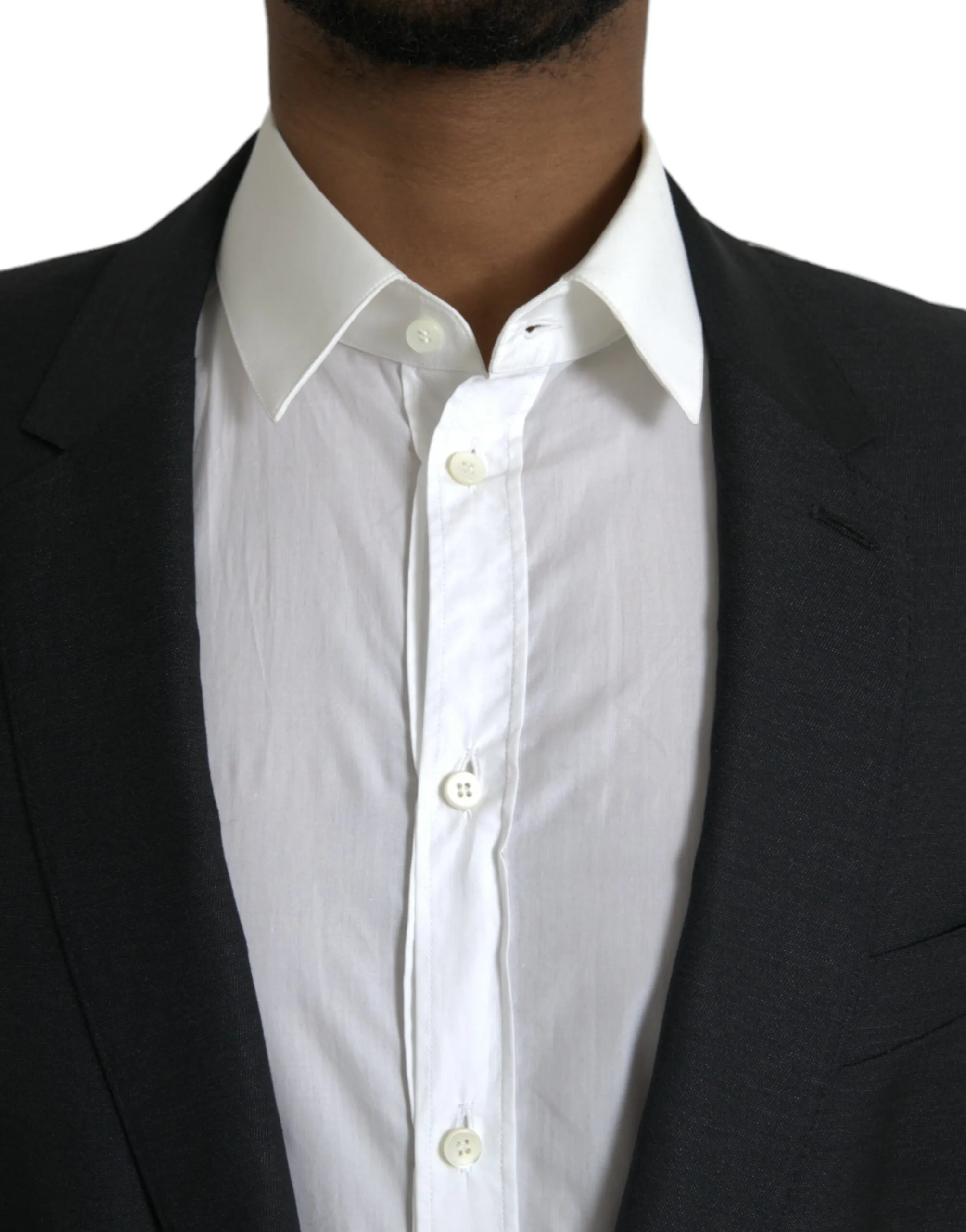 Wool Notch SingleBreasted Coat Men's Blazer - Dolce & Gabbana - Modalova