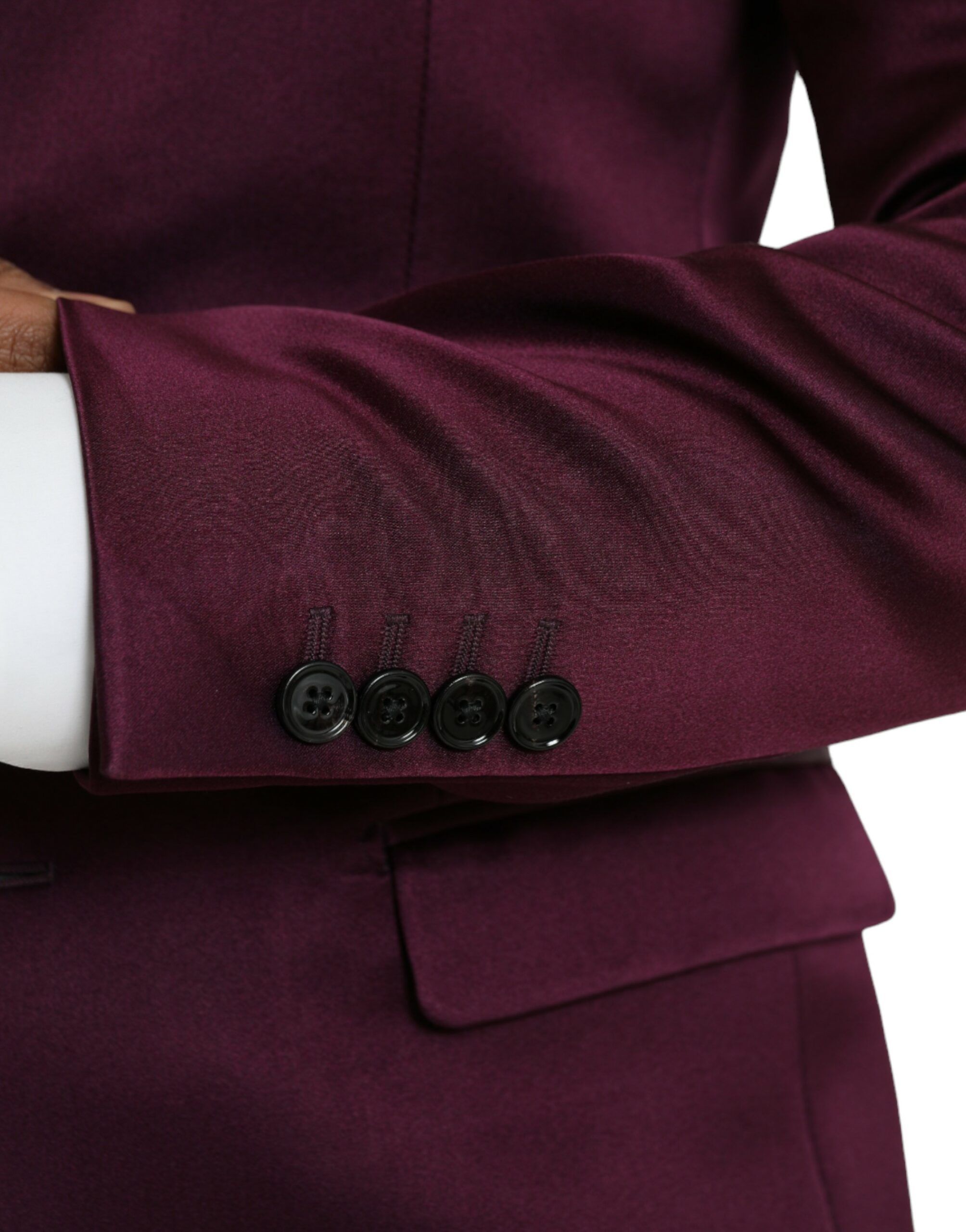 Silk Single Breasted Coat Men's Blazer - Dolce & Gabbana - Modalova