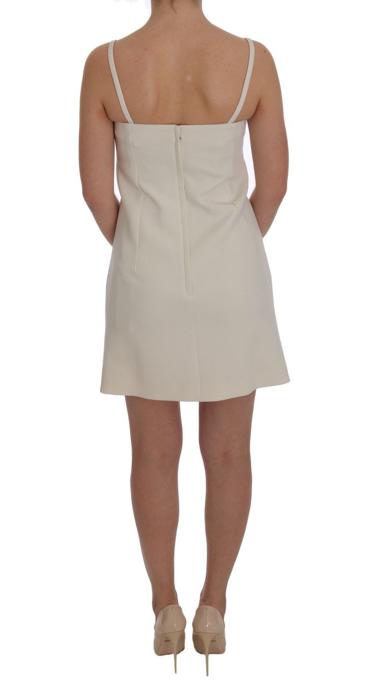 Wool Stretch Brooch Shift Women's Dress - Dolce & Gabbana - Modalova