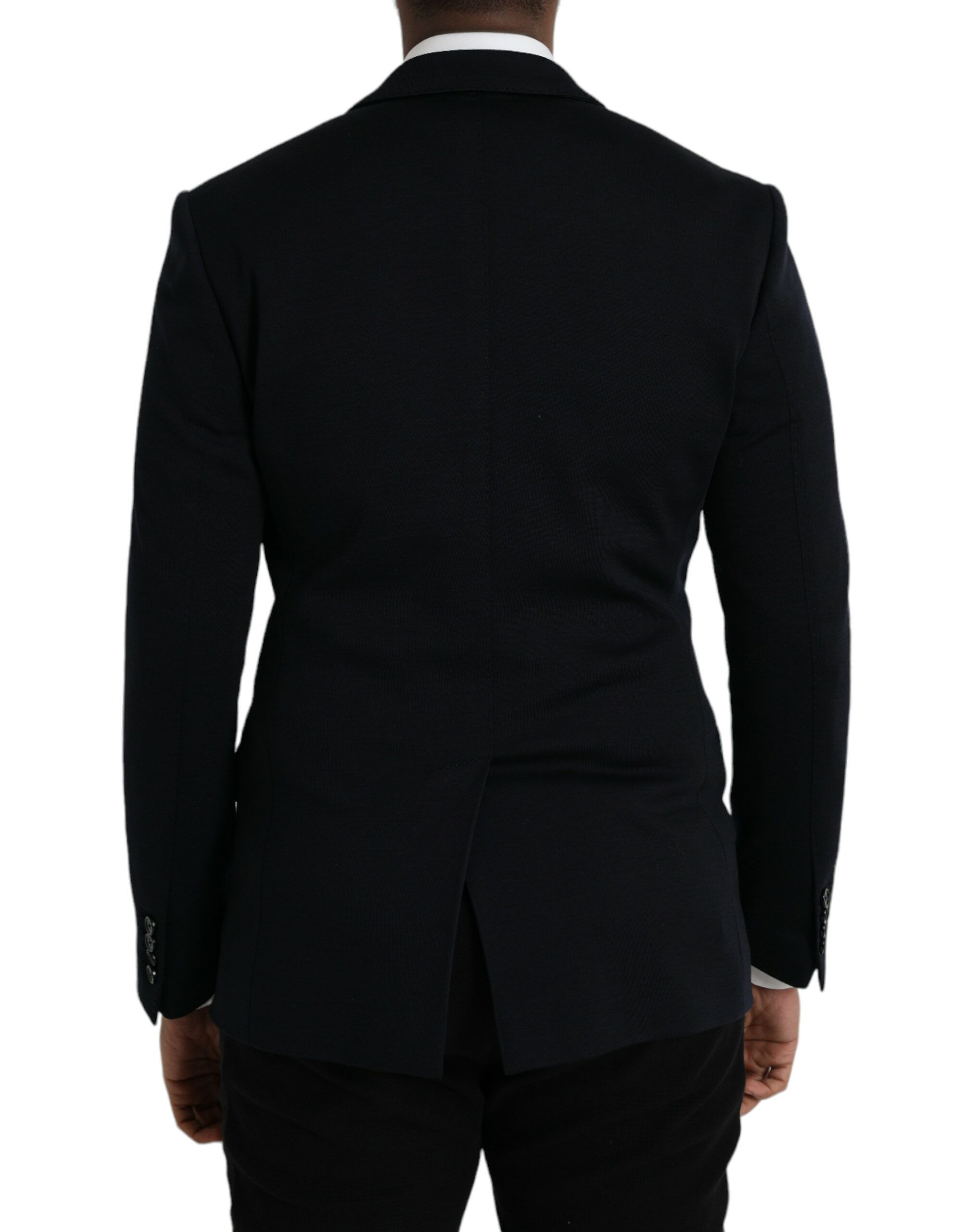 Wool Notch Single Breasted Coat Men's Blazer - Dolce & Gabbana - Modalova