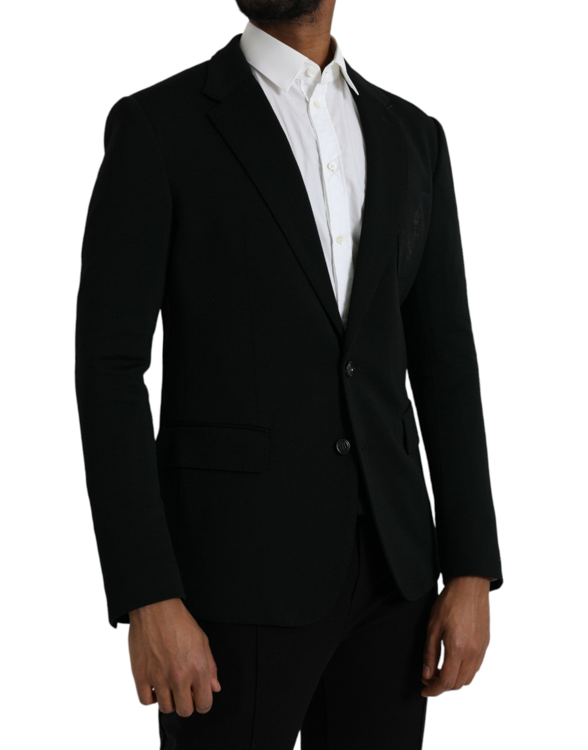 Wool Notch Single Breasted Coat Men's Blazer - Dolce & Gabbana - Modalova