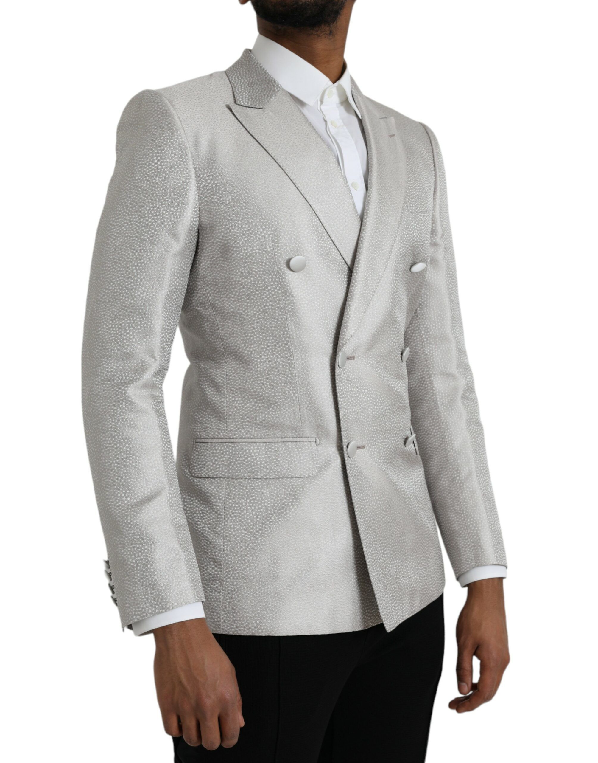 MARTINI Double Breasted Coat Men's Blazer - Dolce & Gabbana - Modalova