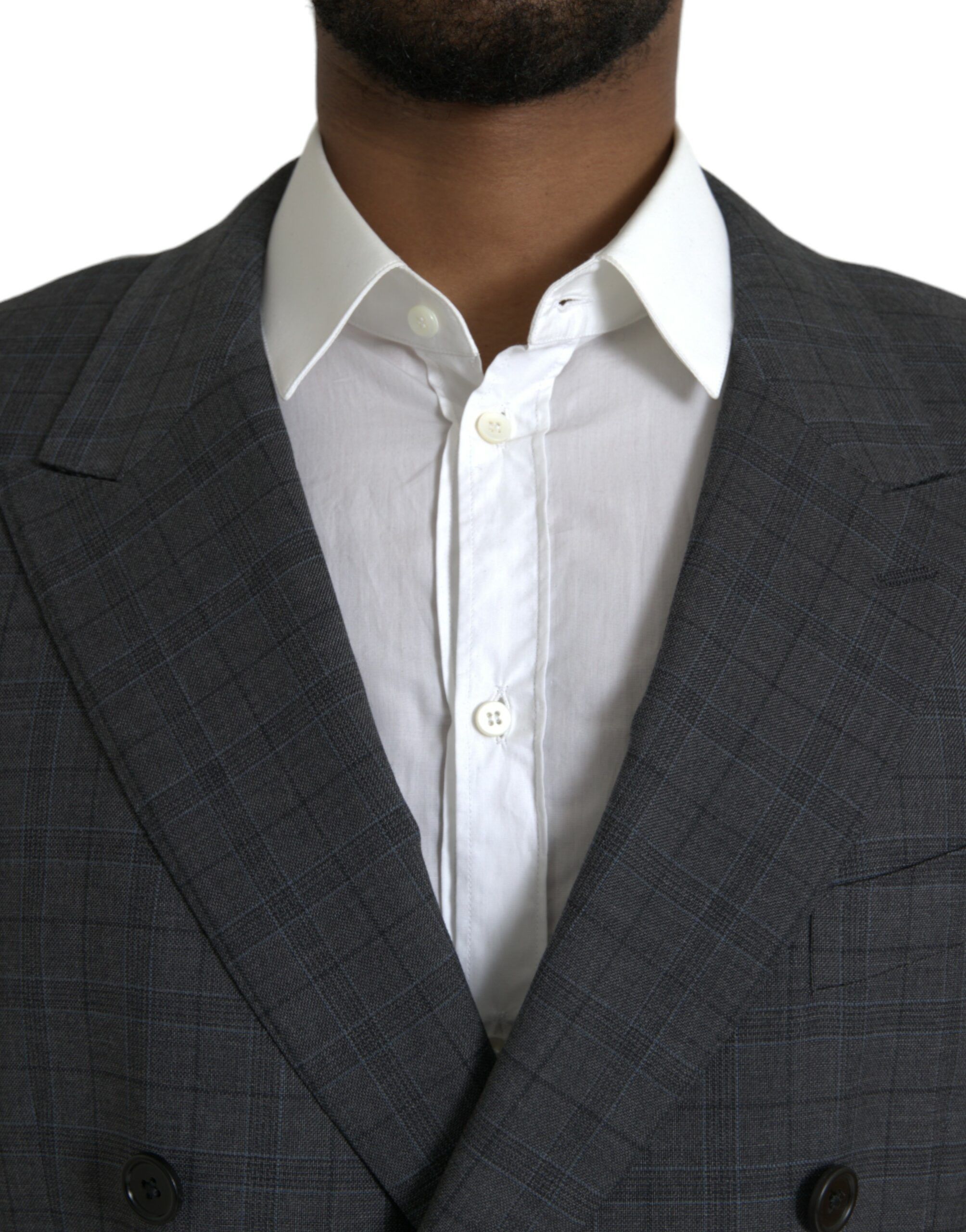 Plaid Wool MARTINI Formal 2 Piece Men's Suit - Dolce & Gabbana - Modalova