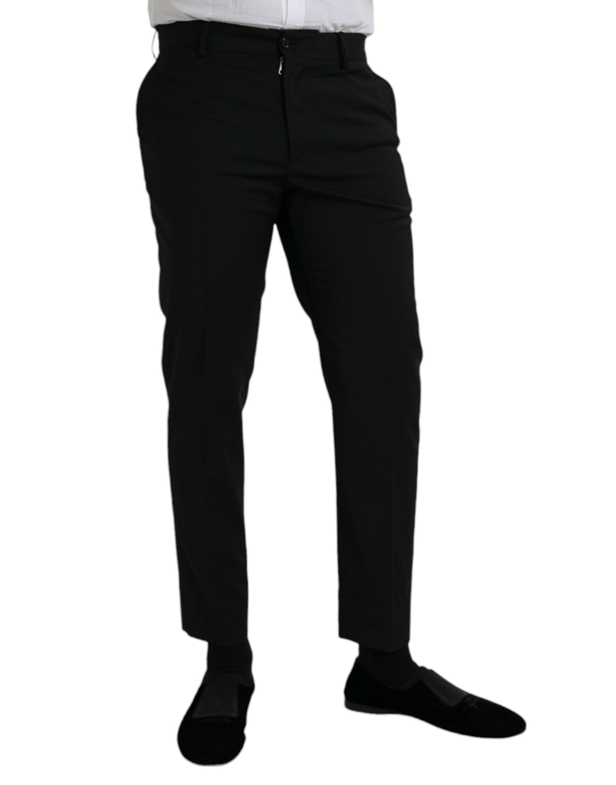 Wool SlimFit Dress Formal Men's Pants - Dolce & Gabbana - Modalova